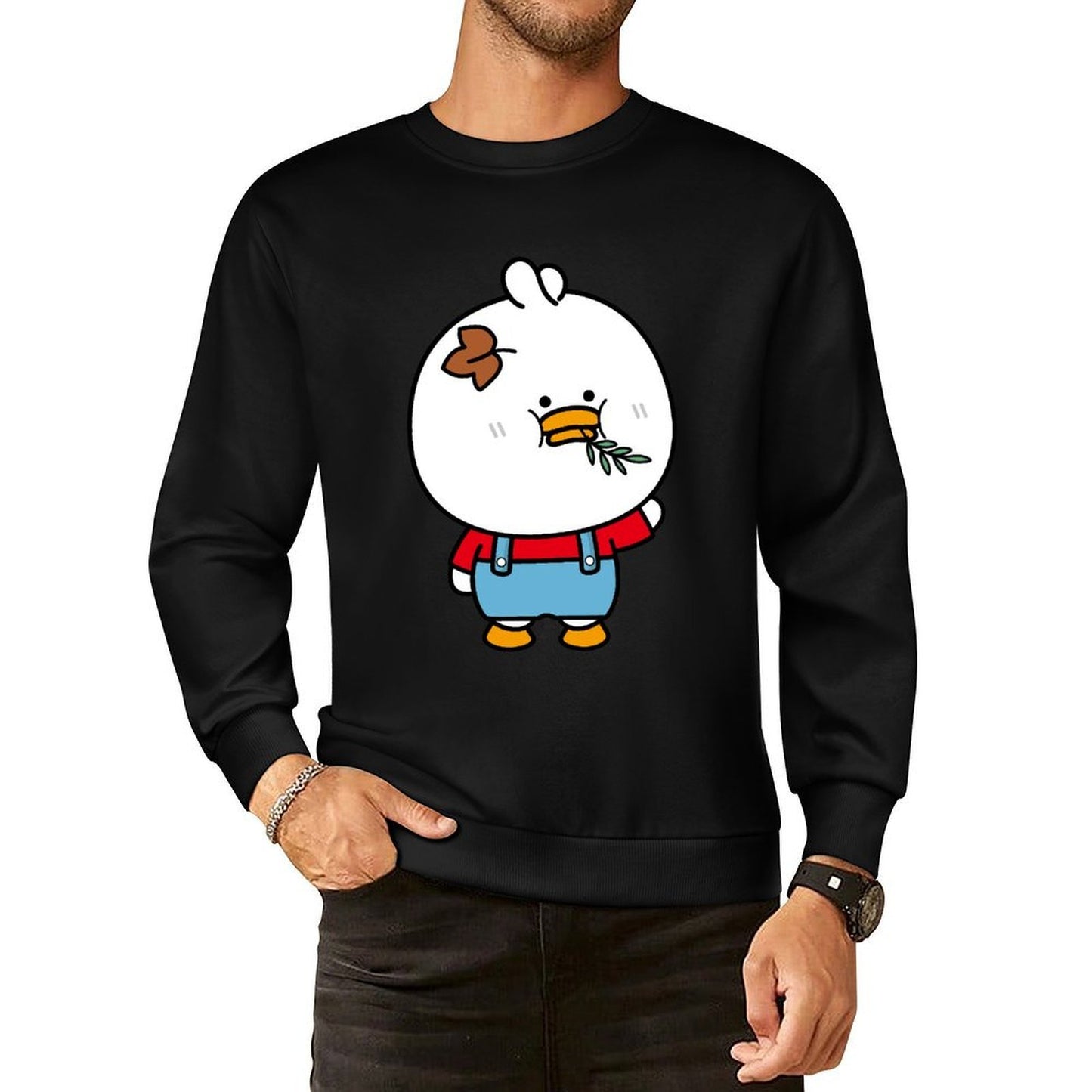 IPBR 250g Crew Neck Long Sleeve Sweatshirt Front GraphicCrew Neck Long Sleeve Sweatshirt4000827