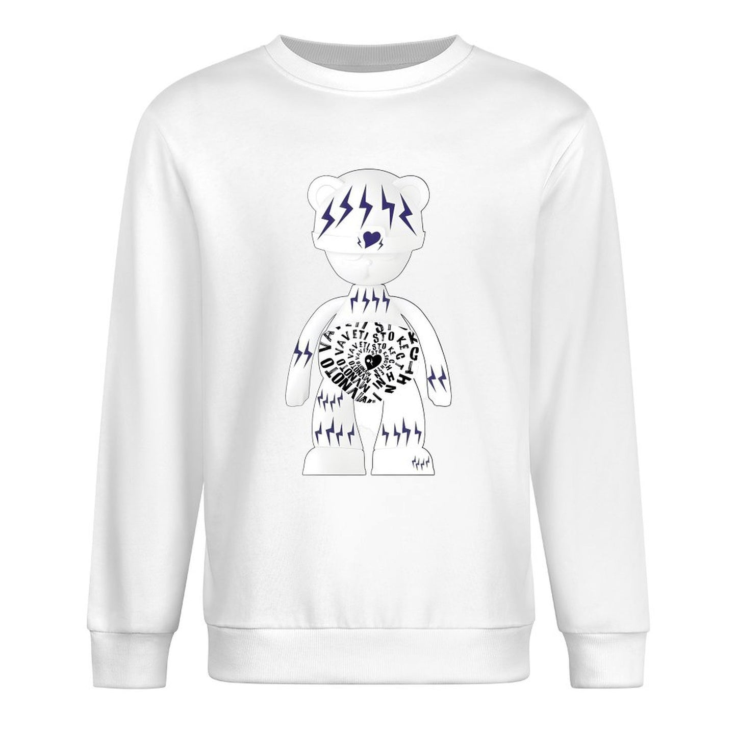 IPIB 250g Crew Neck Long Sleeve Sweatshirt Front GraphicCrew Neck Long Sleeve Sweatshirt6000137-2