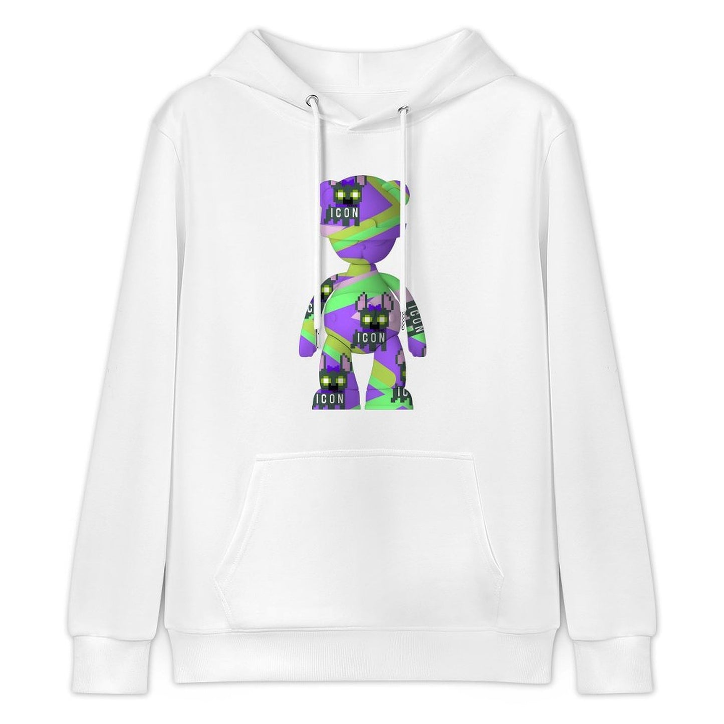 Hoodie Front PatternCrewneck Bold