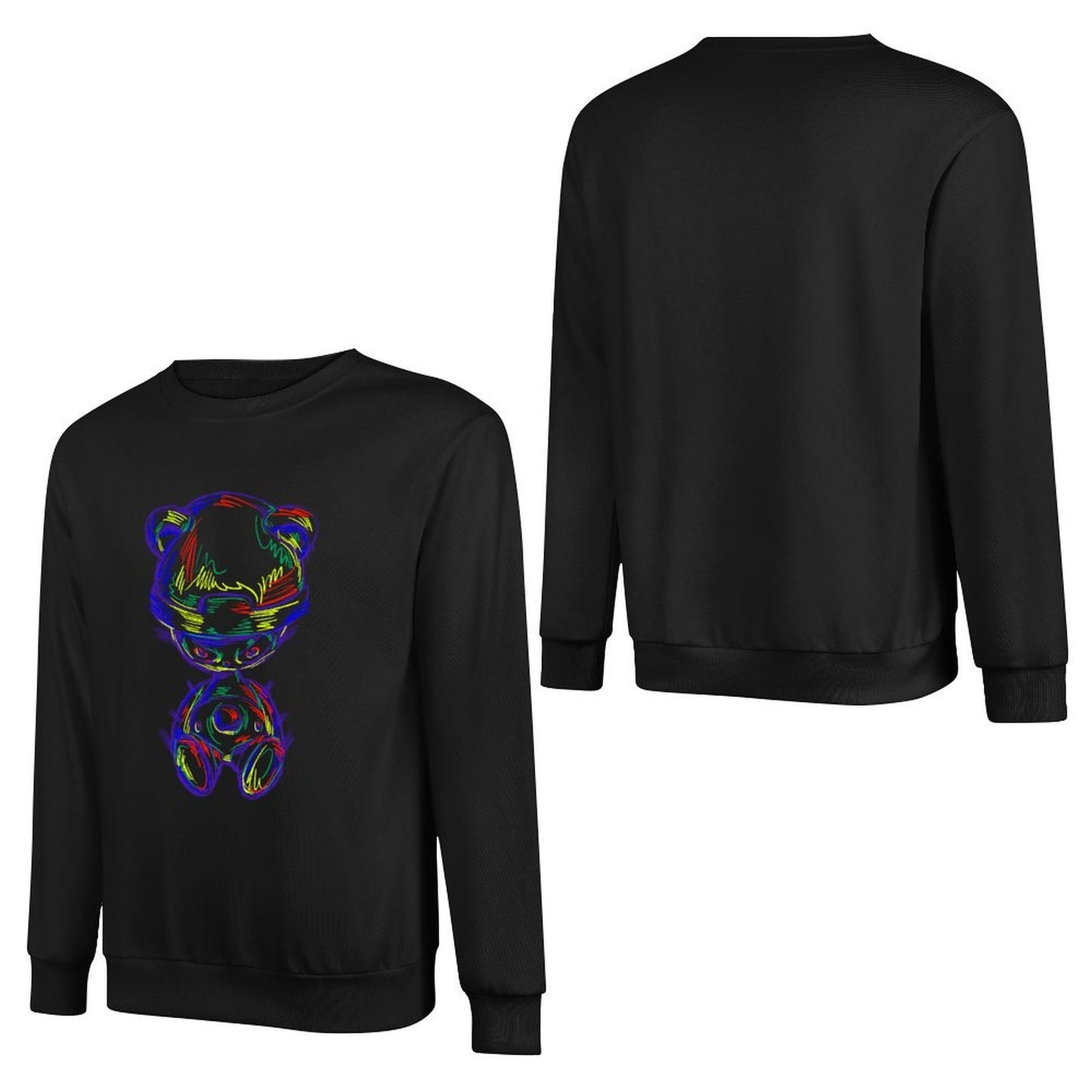 IPIB 250g Crew Neck Long Sleeve Sweatshirt Front GraphicCrew Neck Long Sleeve Sweatshirt6000055-1