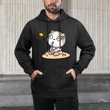 IPBR 250g Hooded Pocket Sweatshirt Front GraphicMen's Hooded  Sweatshirt4000109