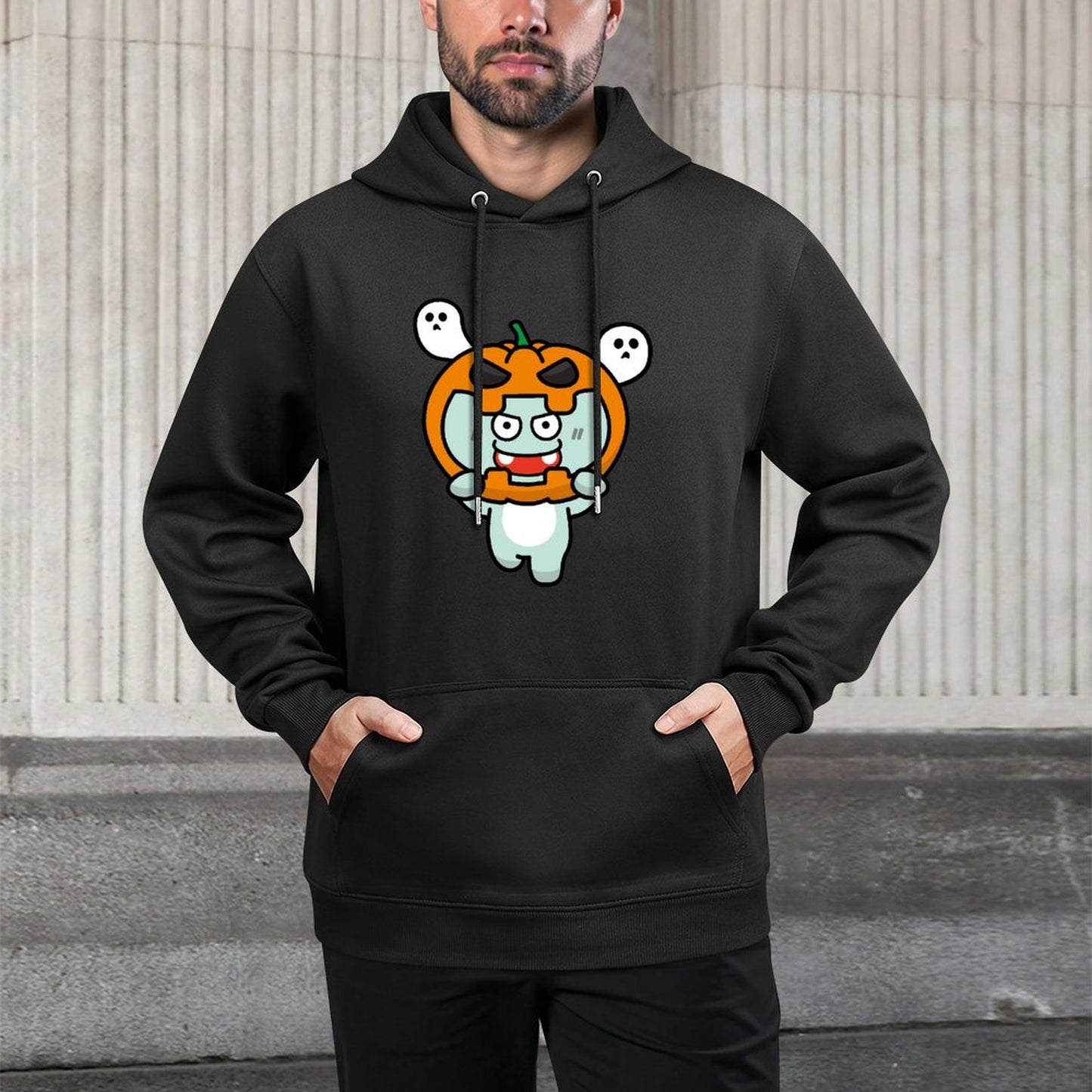 IPBR 250g Hooded Pocket Sweatshirt Front GraphicMen's Hooded  Sweatshirt4000139