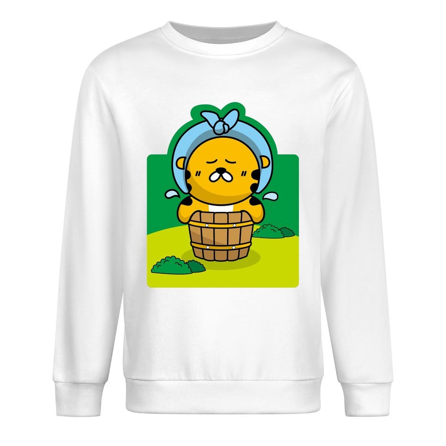 IPBR 250g Crew Neck Long Sleeve Sweatshirt Front GraphicCrew Neck Long Sleeve Sweatshirt4000747