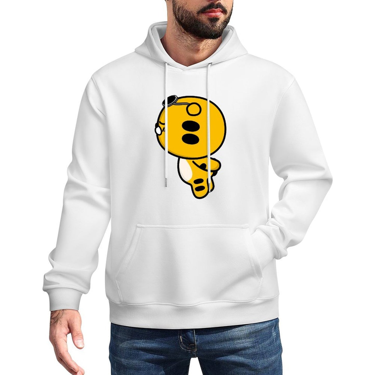 IPBR 250g Hooded Pocket Sweatshirt Front GraphicMen's Hooded  Sweatshirt4000526