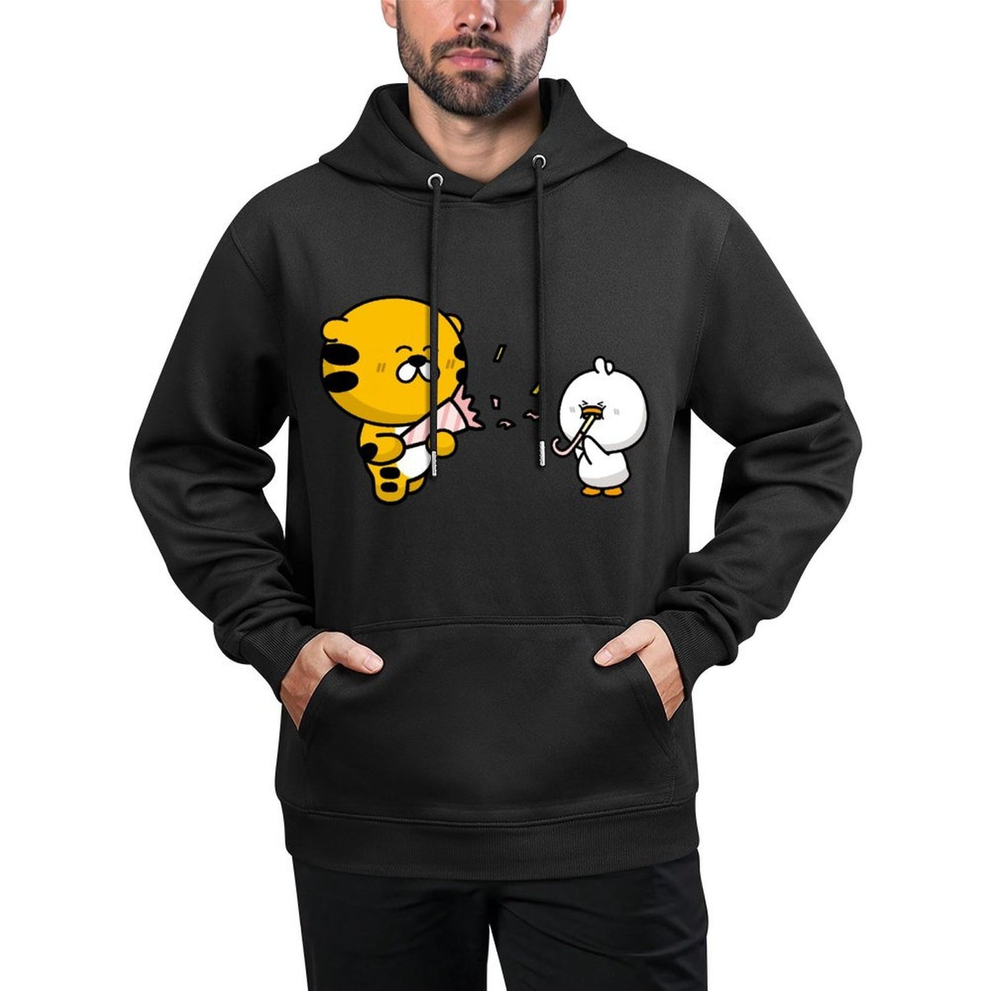 IPBR 250g Hooded Pocket Sweatshirt Front GraphicMen's Hooded  Sweatshirt4000032