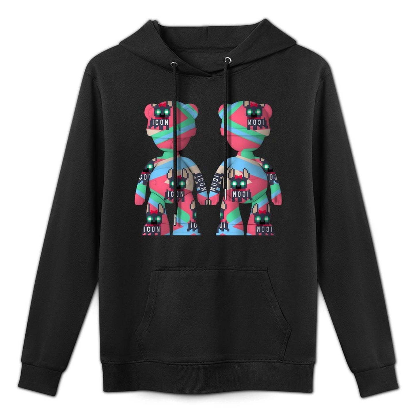 IPIB 250g Hooded Pocket Sweatshirt Front GraphicMen's Hooded  Sweatshirt6000078-3