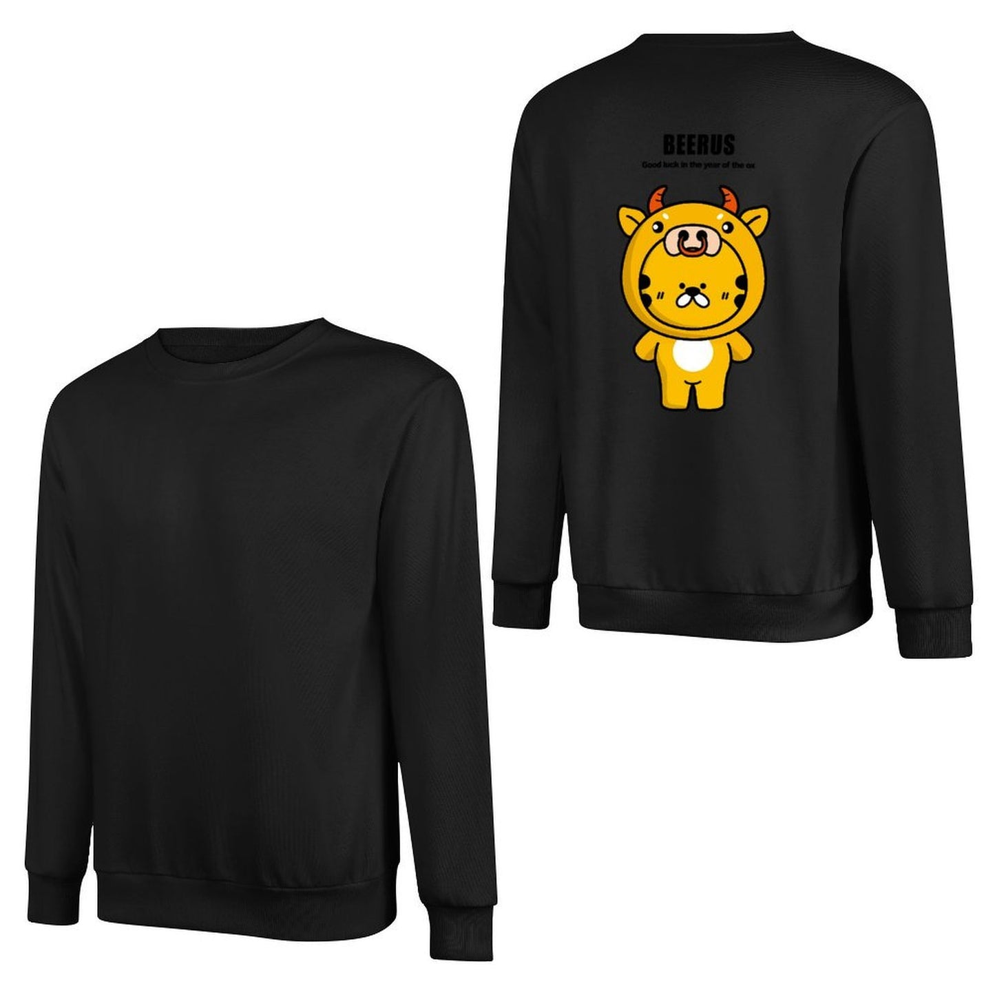 Crew Neck Long Sleeve Sweatshirt 4000682