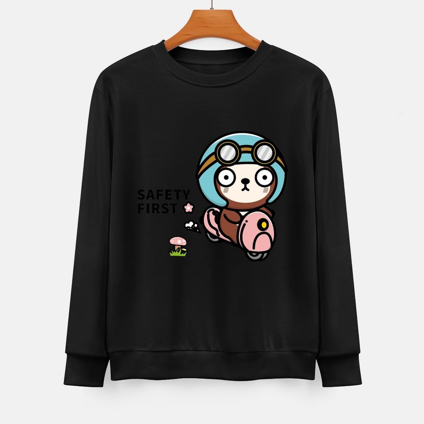 IPBR 250g Crew Neck Long Sleeve Sweatshirt Front GraphicCrew Neck Long Sleeve Sweatshirt4001140