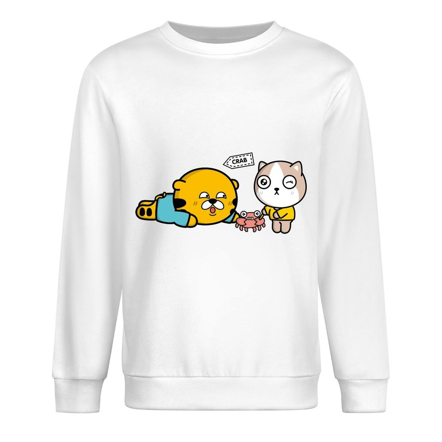 IPBR 250g Crew Neck Long Sleeve Sweatshirt Front GraphicCrew Neck Long Sleeve Sweatshirt4000890