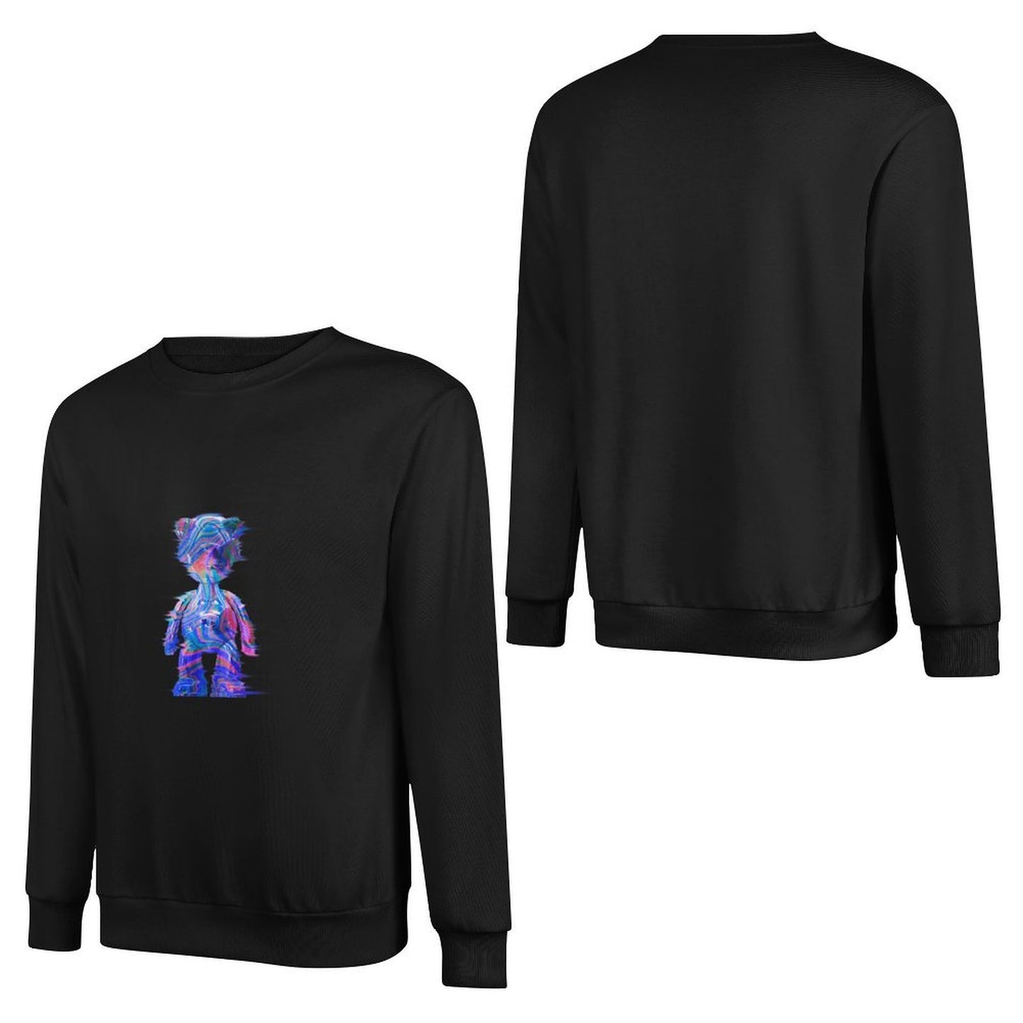 IPIB 250g Crew Neck Long Sleeve Sweatshirt Front GraphicCrew Neck Long Sleeve Sweatshirt6000007-4
