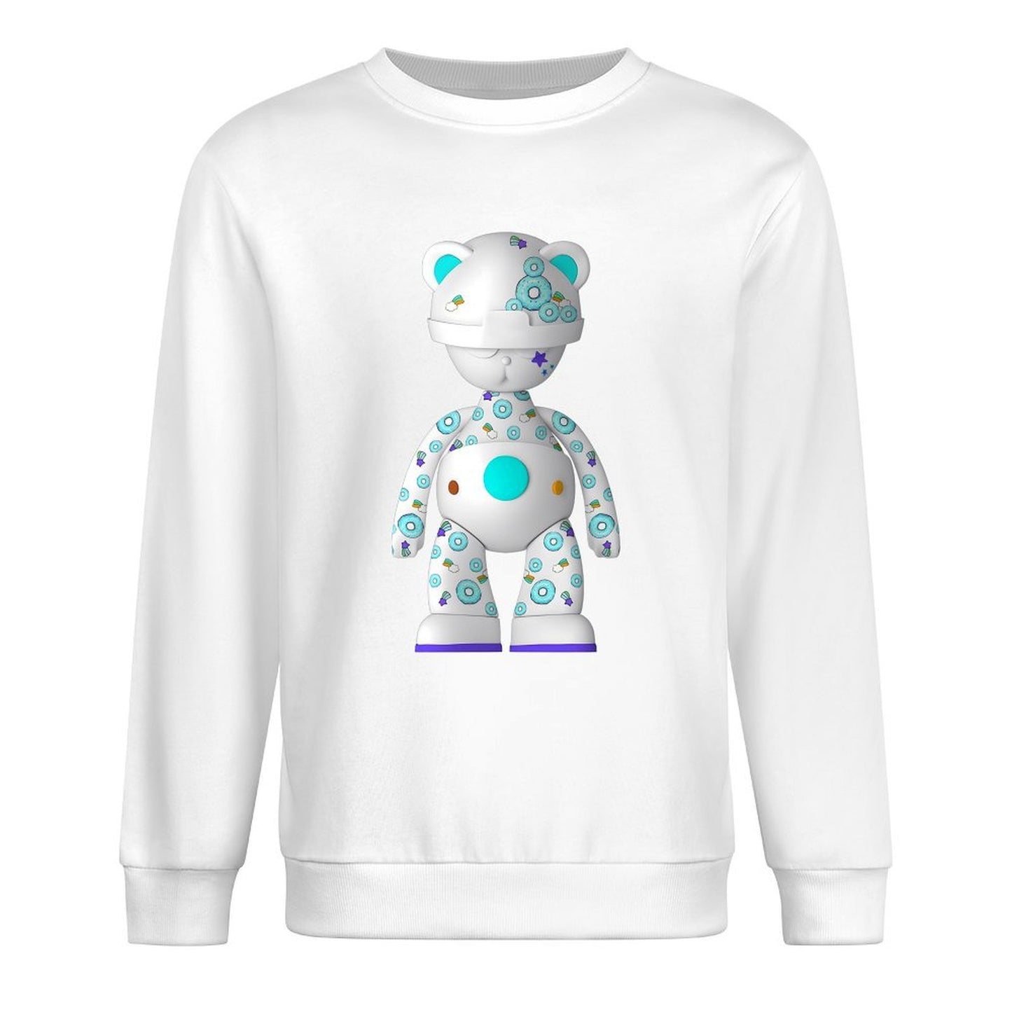 IPIB 250g Crew Neck Long Sleeve Sweatshirt Front GraphicCrew Neck Long Sleeve Sweatshirt6000105-3