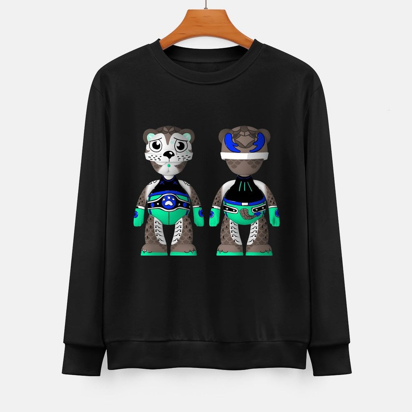 IPIB 250g Crew Neck Long Sleeve Sweatshirt Front GraphicCrew Neck Long Sleeve Sweatshirt6000145-6