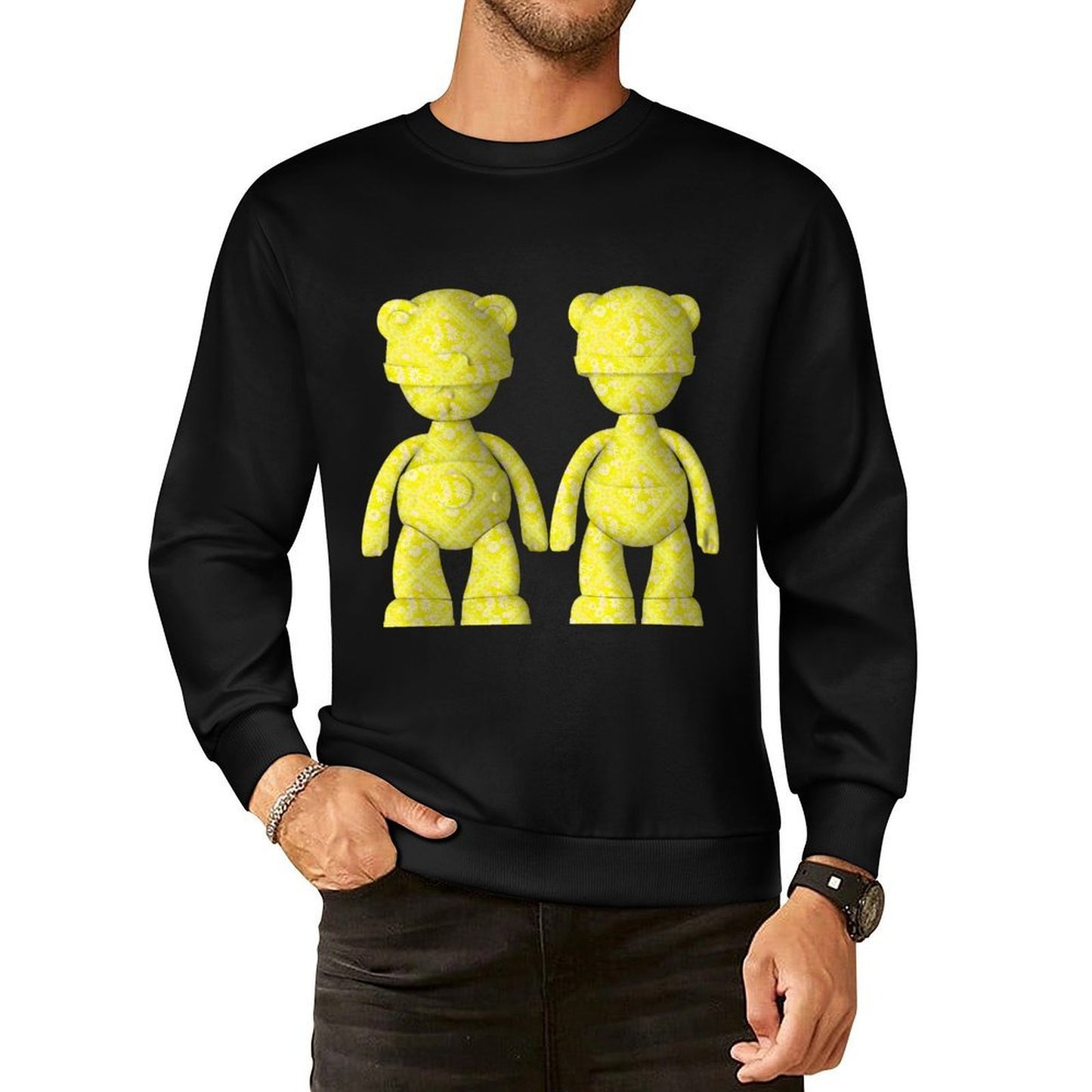IPIB 250g Crew Neck Long Sleeve Sweatshirt Front GraphicCrew Neck Long Sleeve Sweatshirt6000147-1