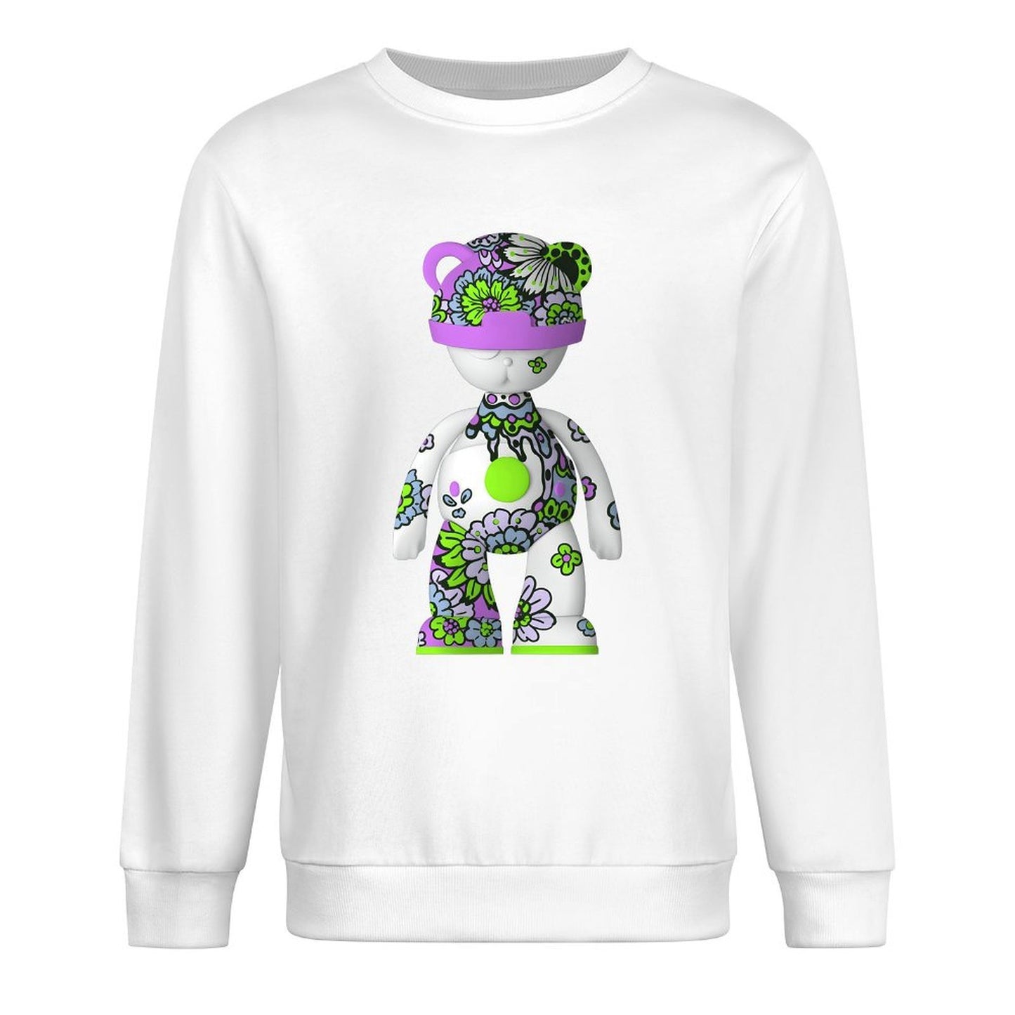 IPIB 250g Crew Neck Long Sleeve Sweatshirt Front GraphicCrew Neck Long Sleeve Sweatshirt6000103-6