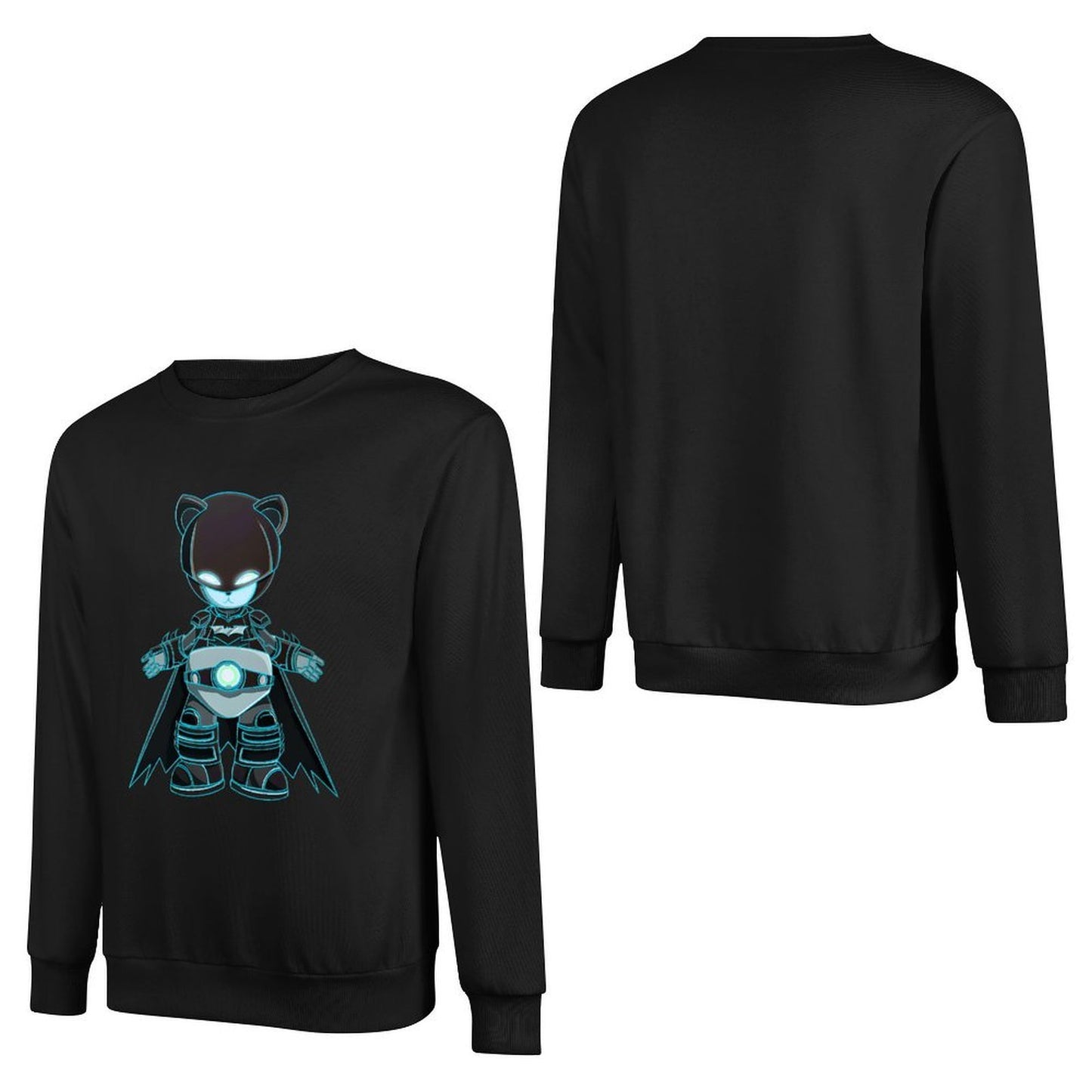 IPIB 250g Crew Neck Long Sleeve Sweatshirt Front GraphicCrew Neck Long Sleeve Sweatshirt6000063-4
