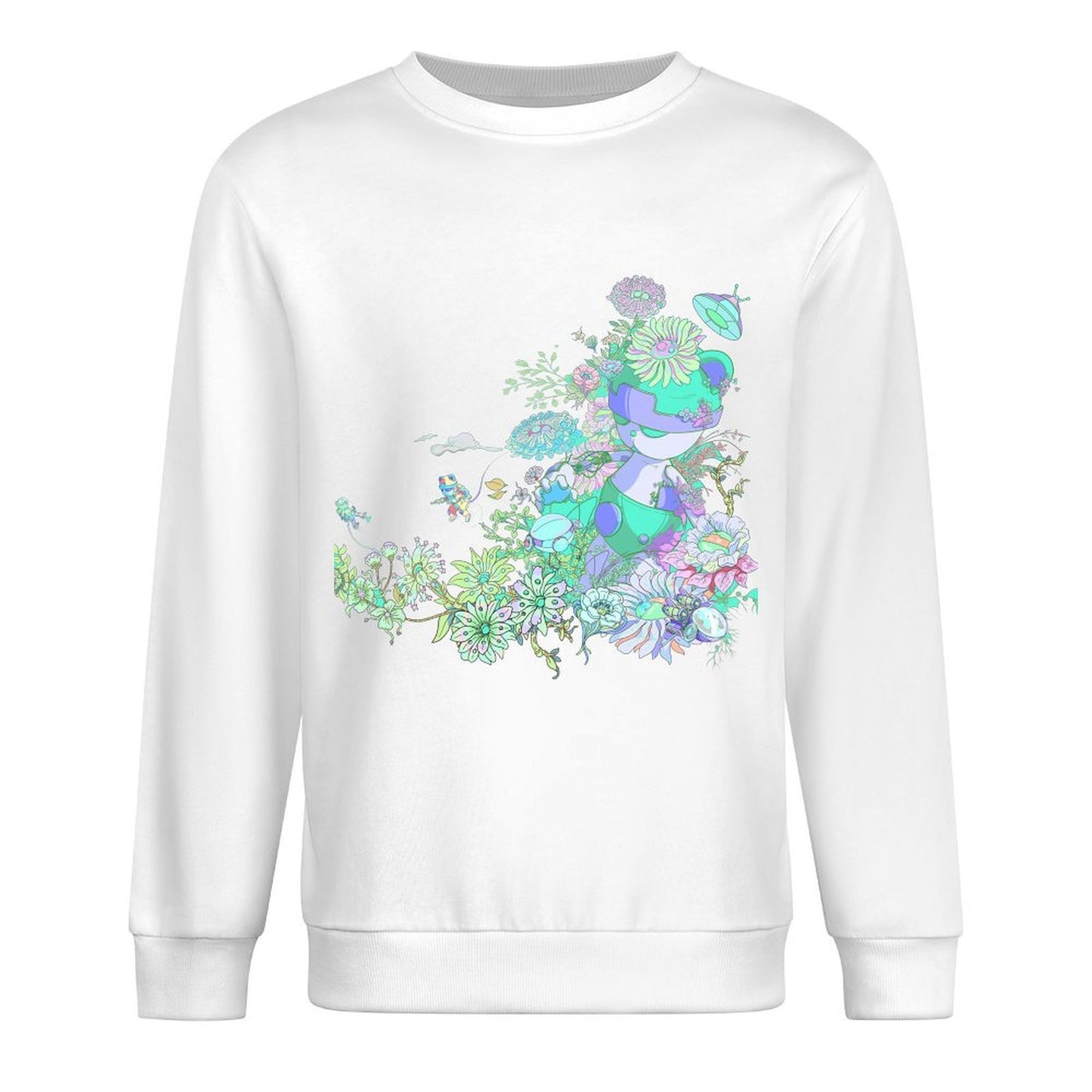 Long Sleeve With Front PatternRefined Soft-Touch