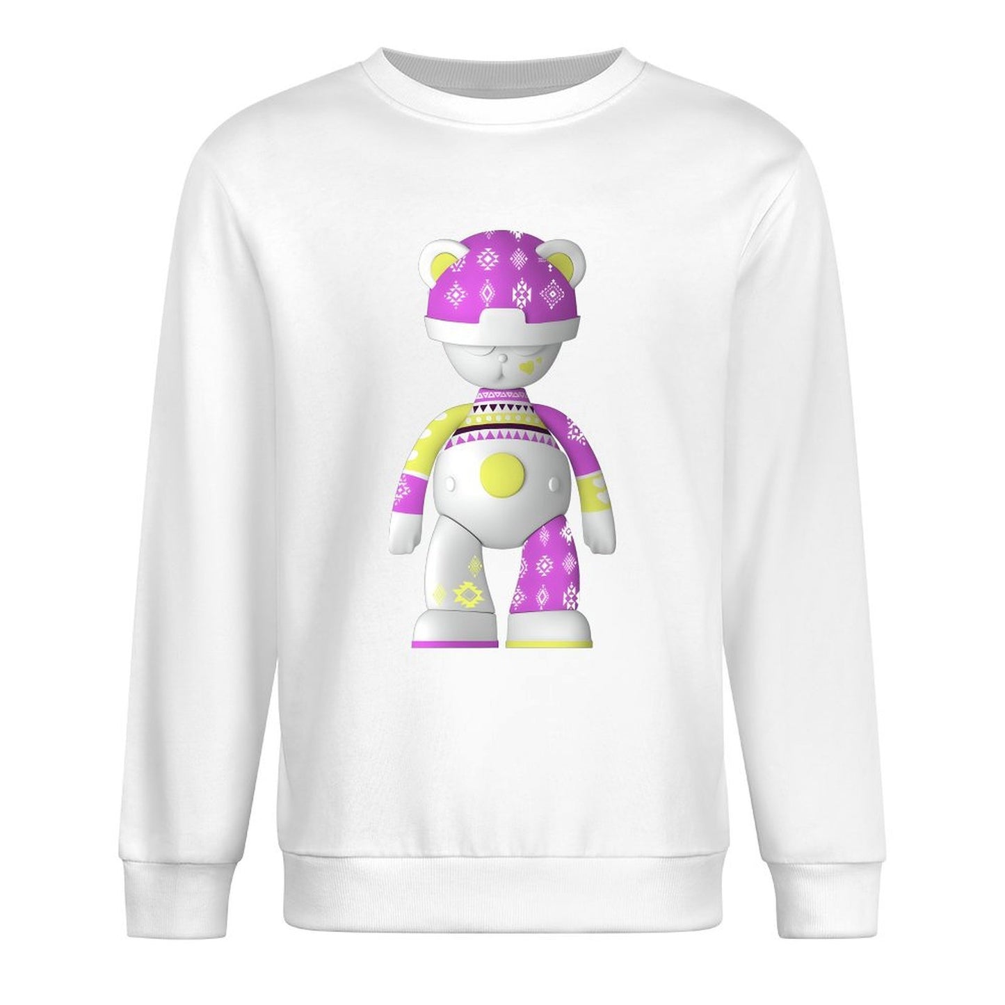IPIB 250g Crew Neck Long Sleeve Sweatshirt Front GraphicCrew Neck Long Sleeve Sweatshirt6000106-6
