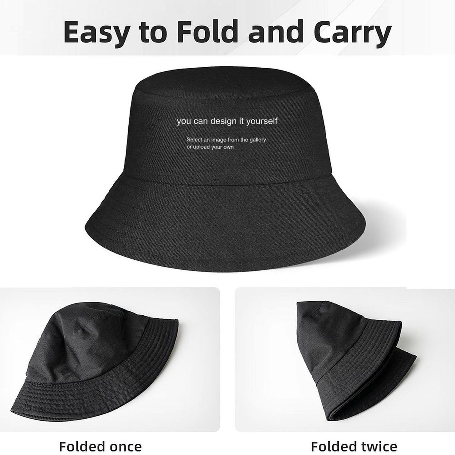 Fisherman Hat Style One Size Support personalized design