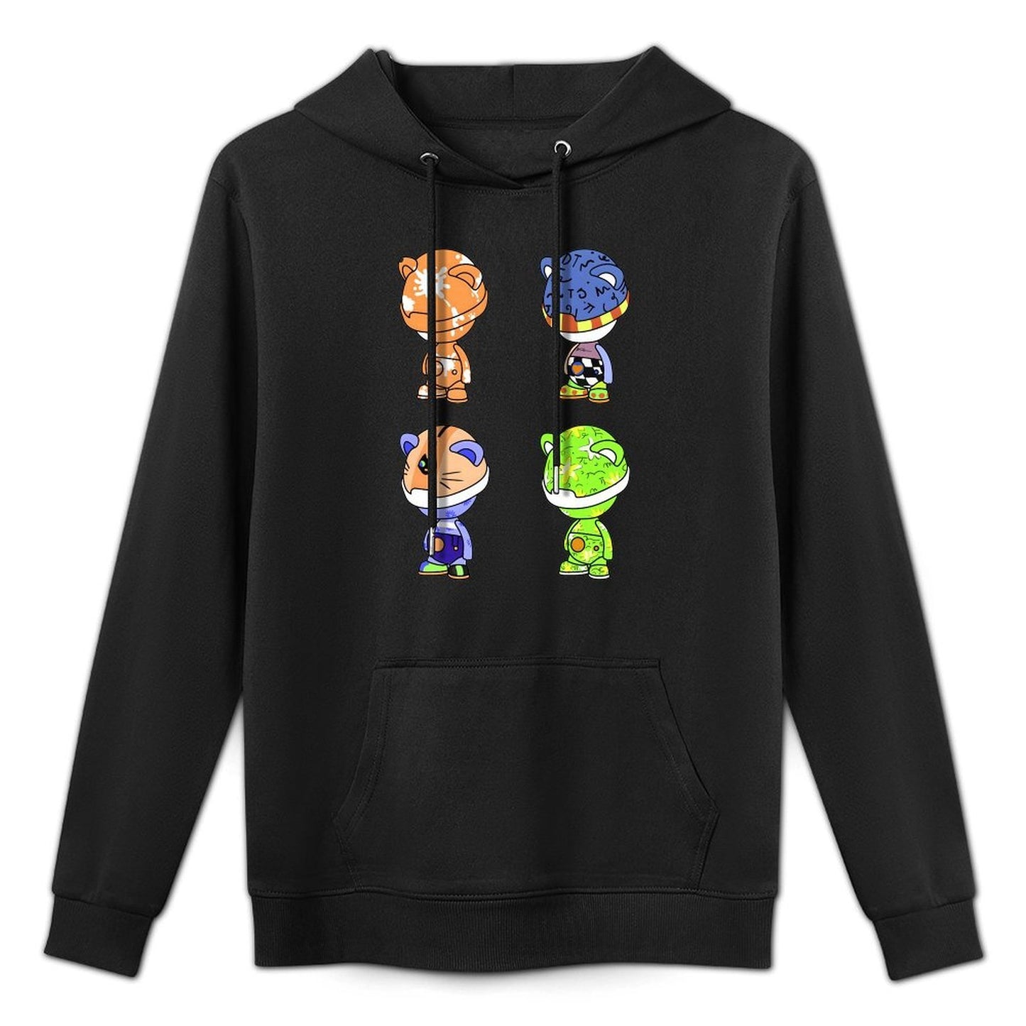 IPIB 250g Hooded Pocket Sweatshirt Front GraphicMen's Hooded  Sweatshirt6000074-4