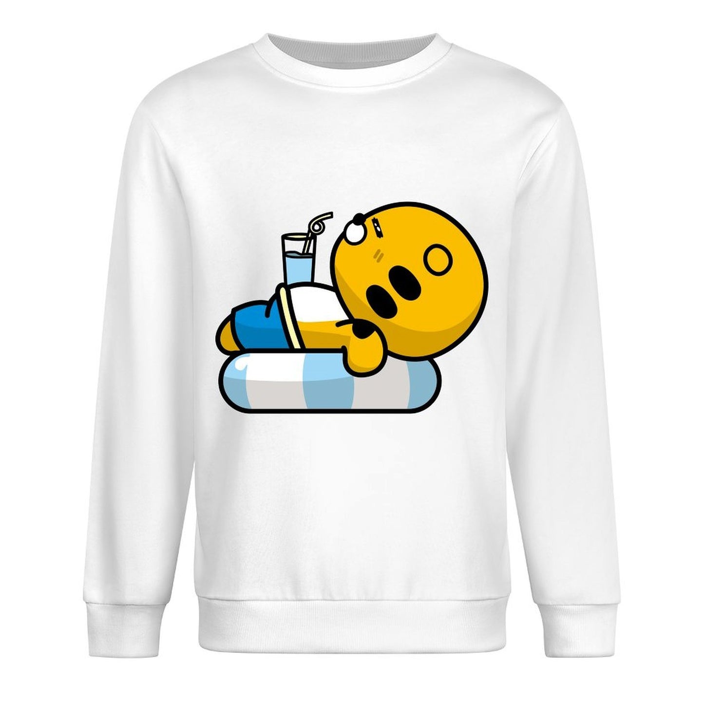 IPBR 250g Crew Neck Long Sleeve Sweatshirt Front GraphicCrew Neck Long Sleeve Sweatshirt4000018