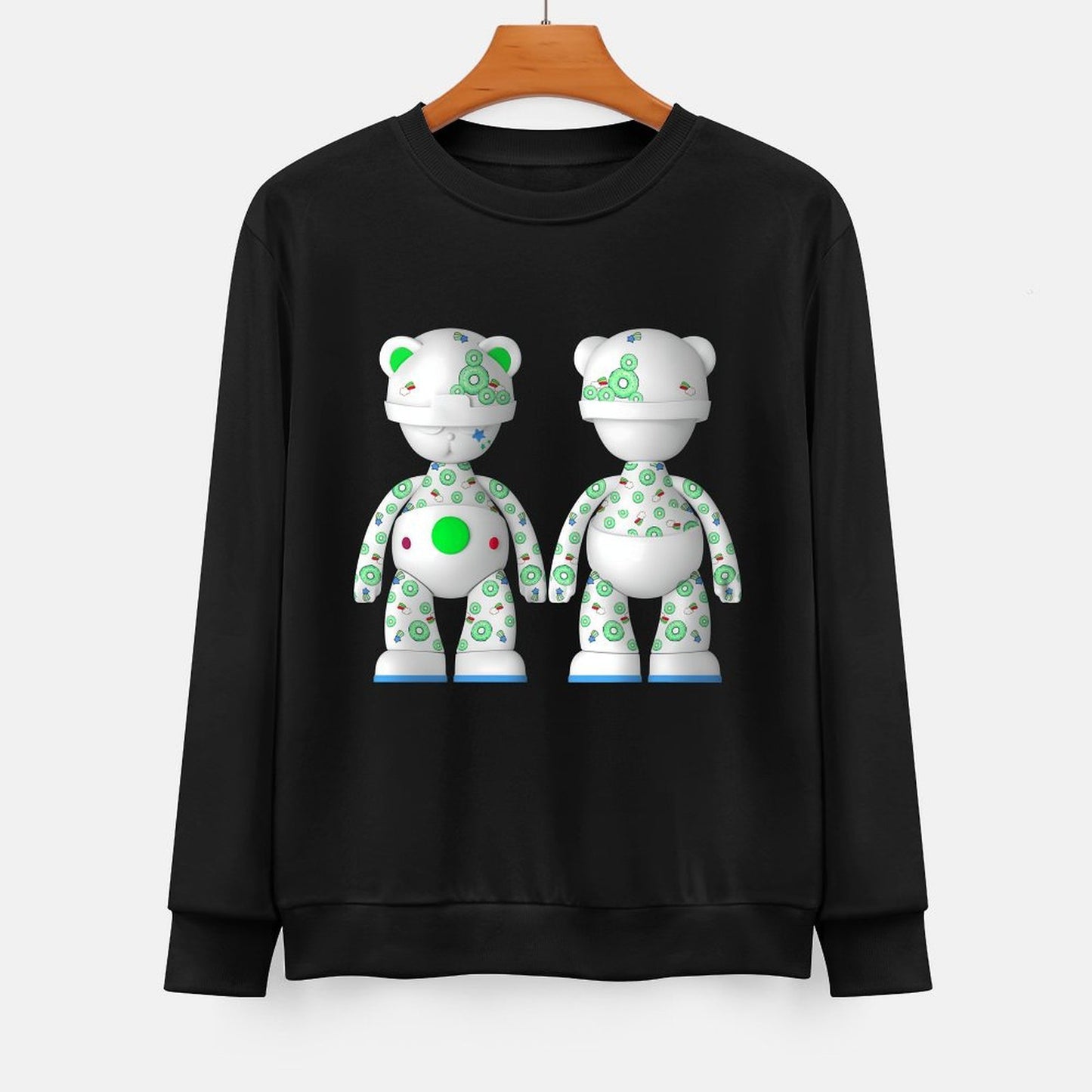 IPIB 250g Crew Neck Long Sleeve Sweatshirt Front GraphicCrew Neck Long Sleeve Sweatshirt6000097-4