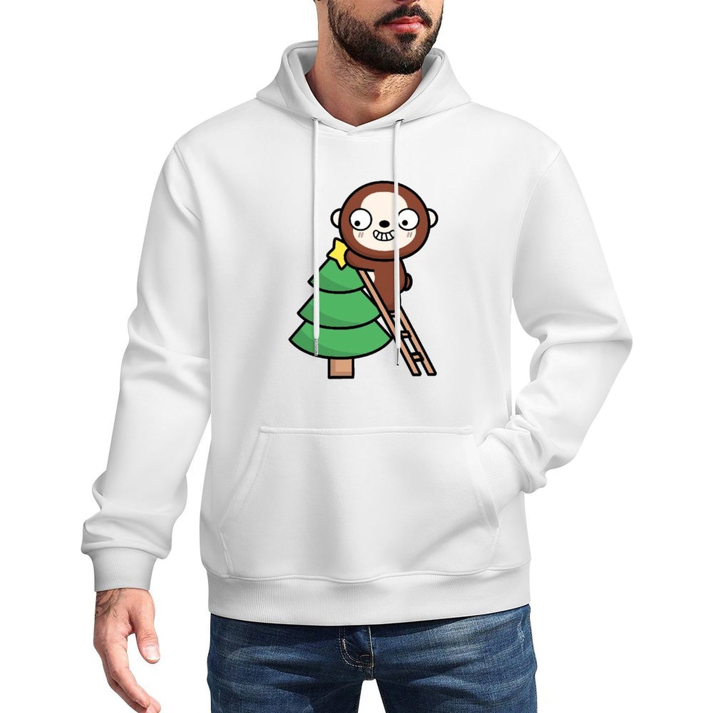 IPBR 250g Hooded Pocket Sweatshirt Front GraphicMen's Hooded  Sweatshirt4000055