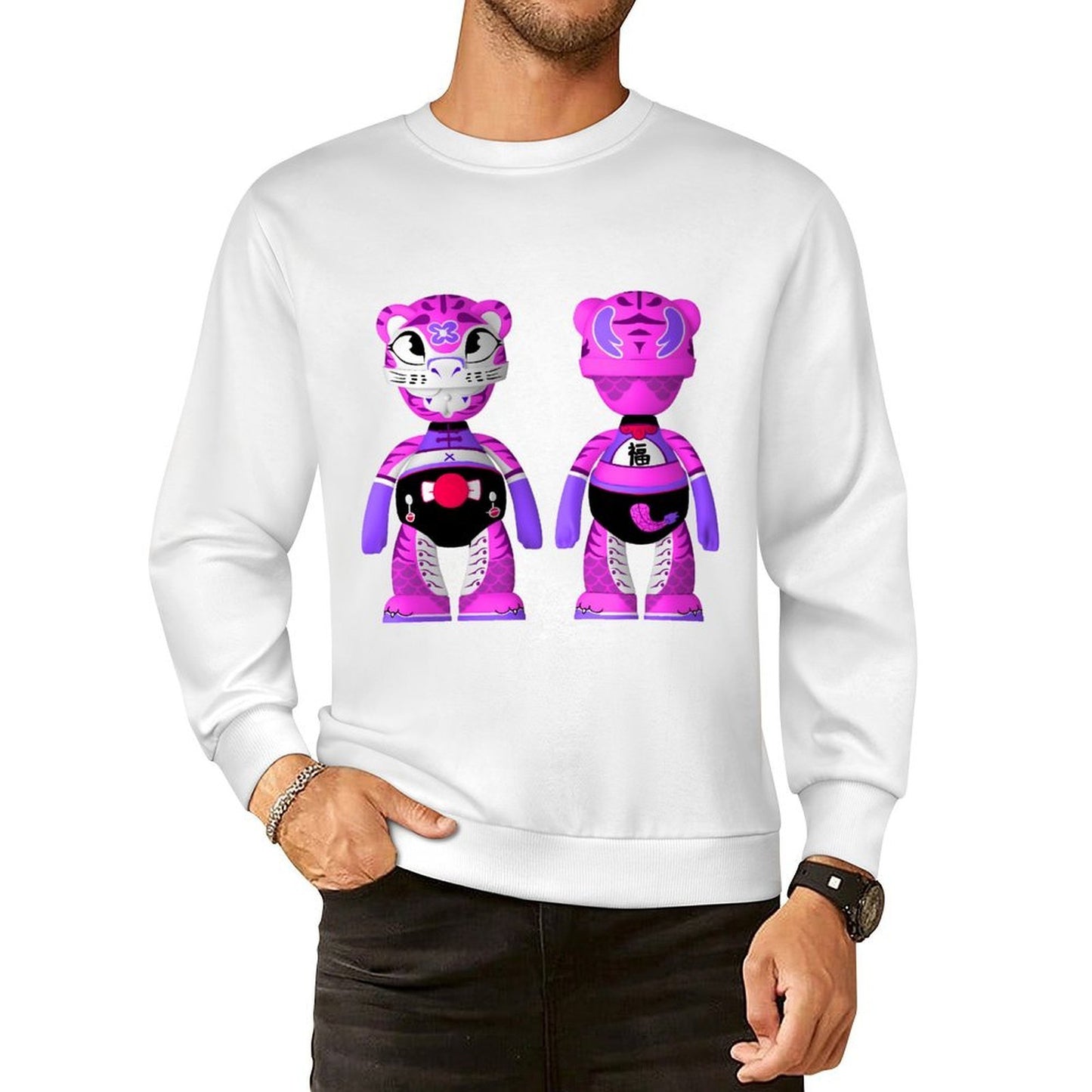 Long Sleeve With Front PatternEdition Crew Neck