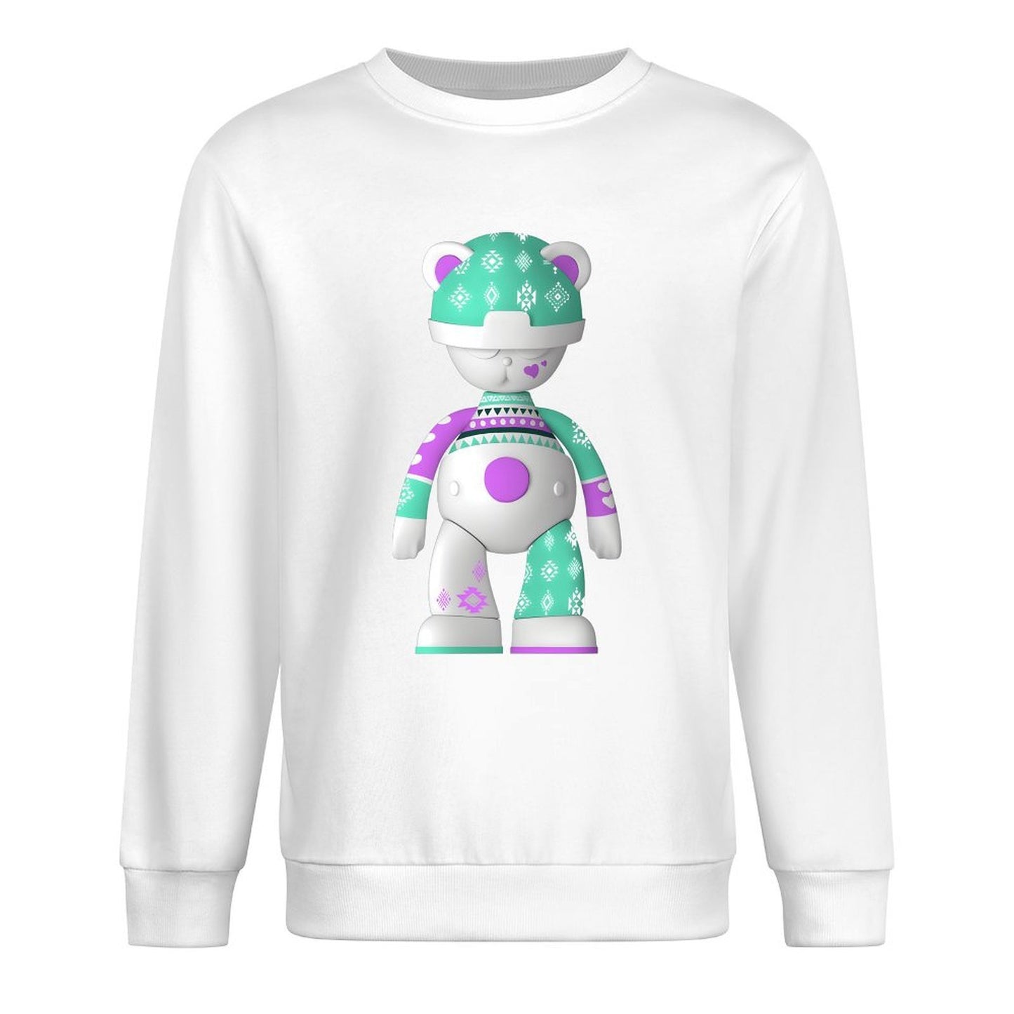 IPIB 250g Crew Neck Long Sleeve Sweatshirt Front GraphicCrew Neck Long Sleeve Sweatshirt6000106-3