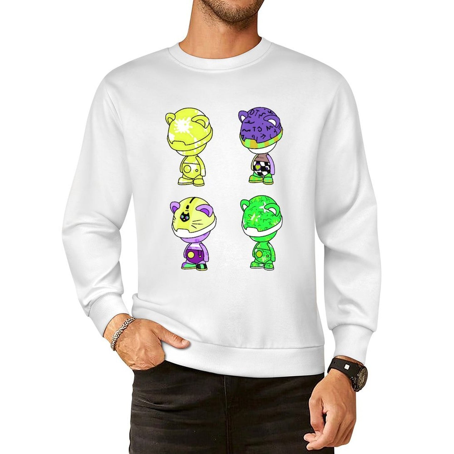 Long Sleeve With Front PatternSoftWear Clean Edges