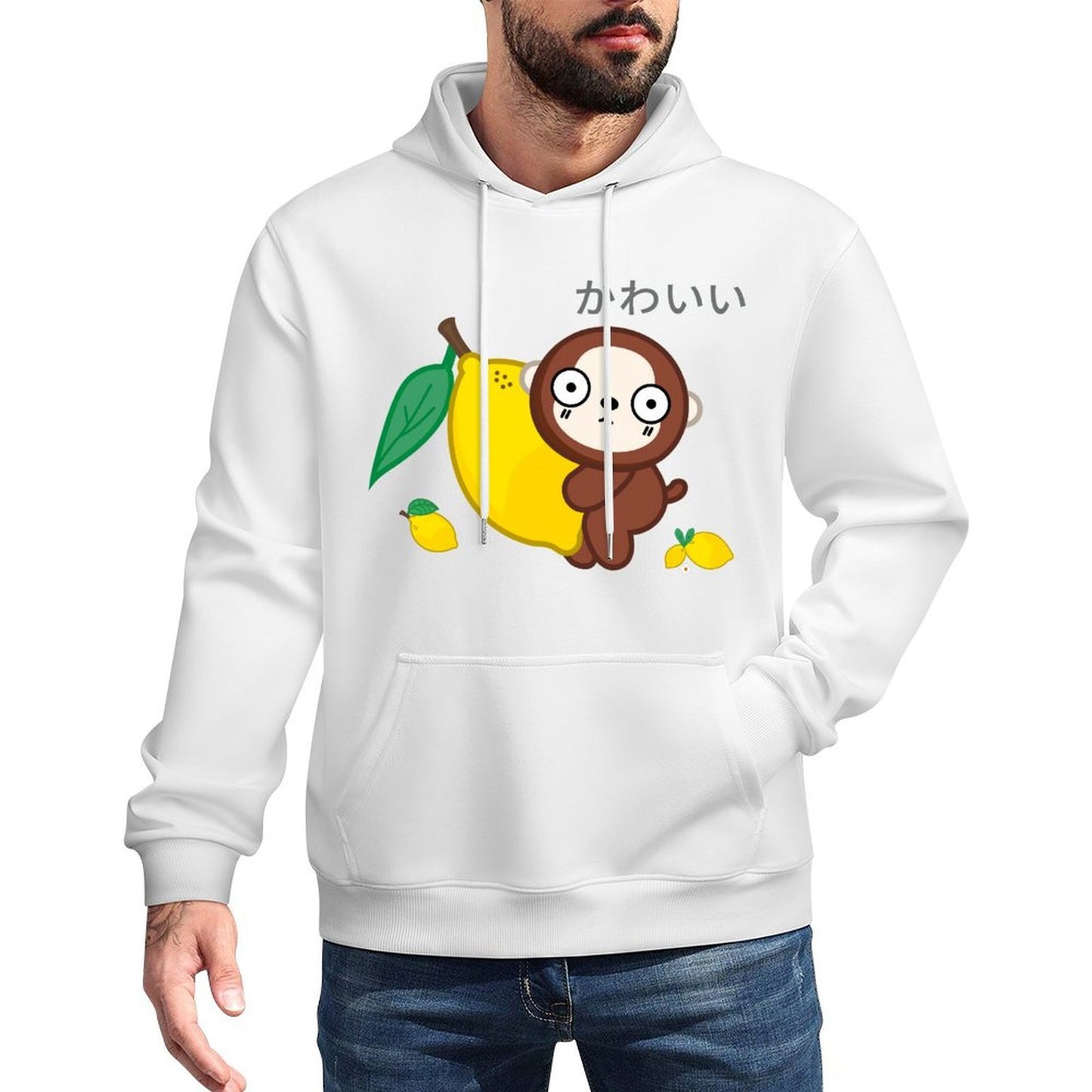 ModernFit Long Lasting Front Graphic Hoodies