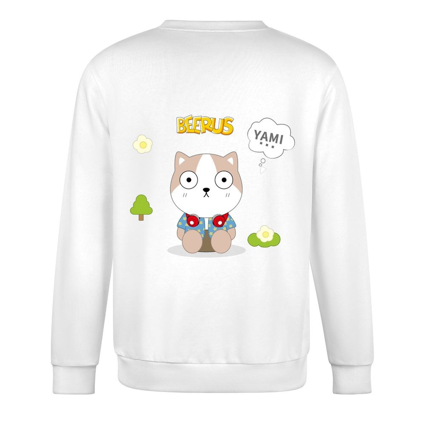 Crew Neck Long Sleeve Sweatshirt 4000625