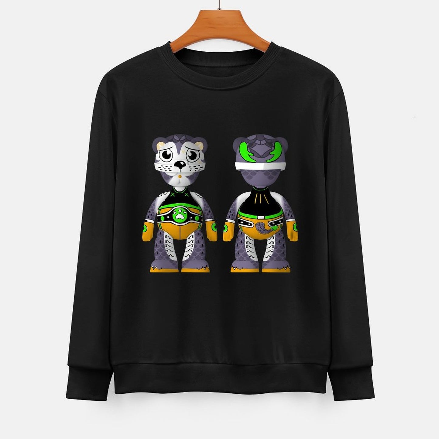 IPIB 250g Crew Neck Long Sleeve Sweatshirt Front GraphicCrew Neck Long Sleeve Sweatshirt6000145-1