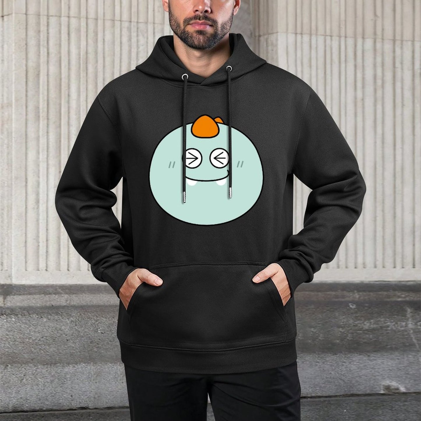 IPBR 250g Hooded Pocket Sweatshirt Front GraphicMen's Hooded  Sweatshirt4000487