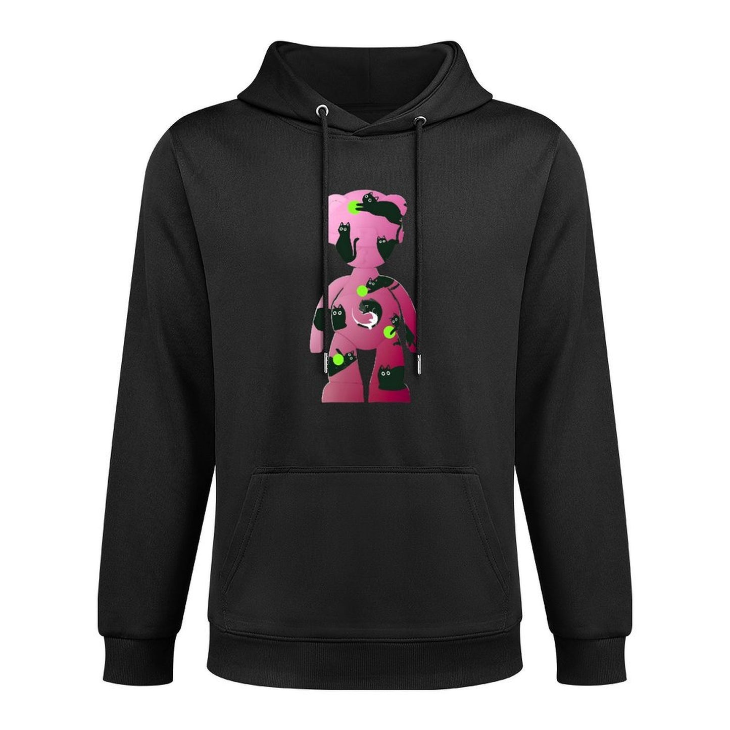 IPIB 250g Hooded Pocket Sweatshirt Front GraphicMen's Hooded  Sweatshirt6000135-2