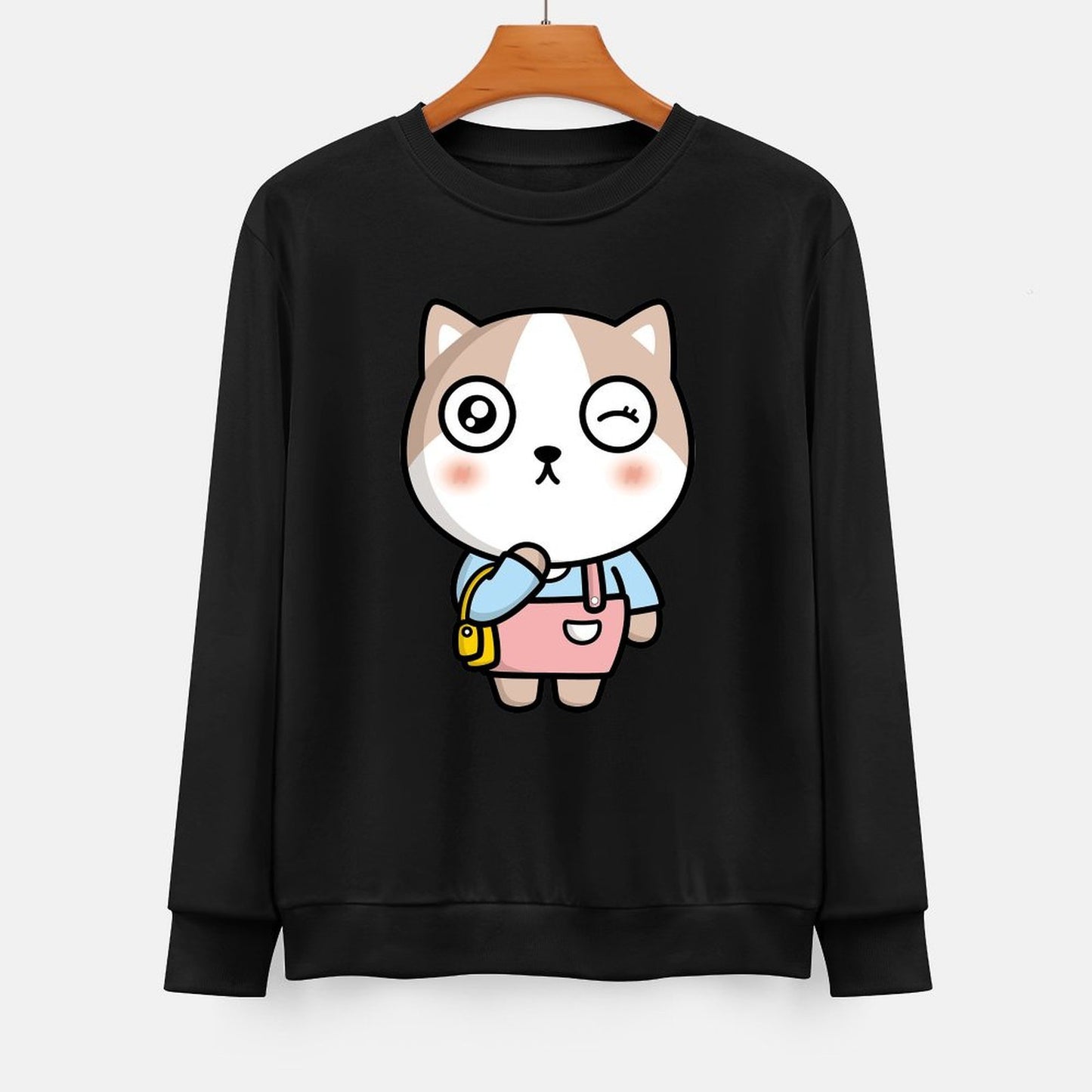 IPBR 250g Crew Neck Long Sleeve Sweatshirt Front GraphicCrew Neck Long Sleeve Sweatshirt4001331