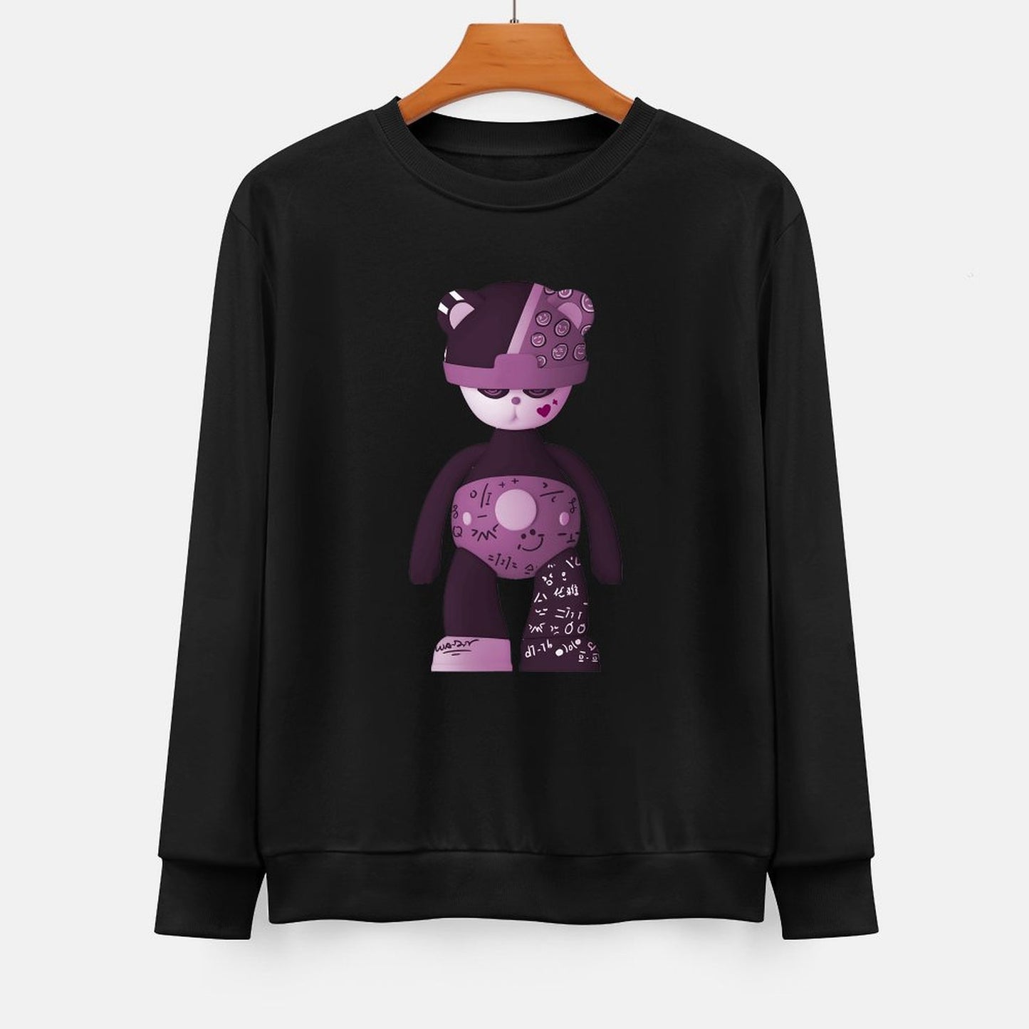 IPIB 250g Crew Neck Long Sleeve Sweatshirt Front GraphicCrew Neck Long Sleeve Sweatshirt6000107-3