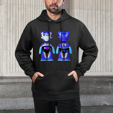 IPIB 250g Hooded Pocket Sweatshirt Front GraphicMen's Hooded  Sweatshirt6000076-4