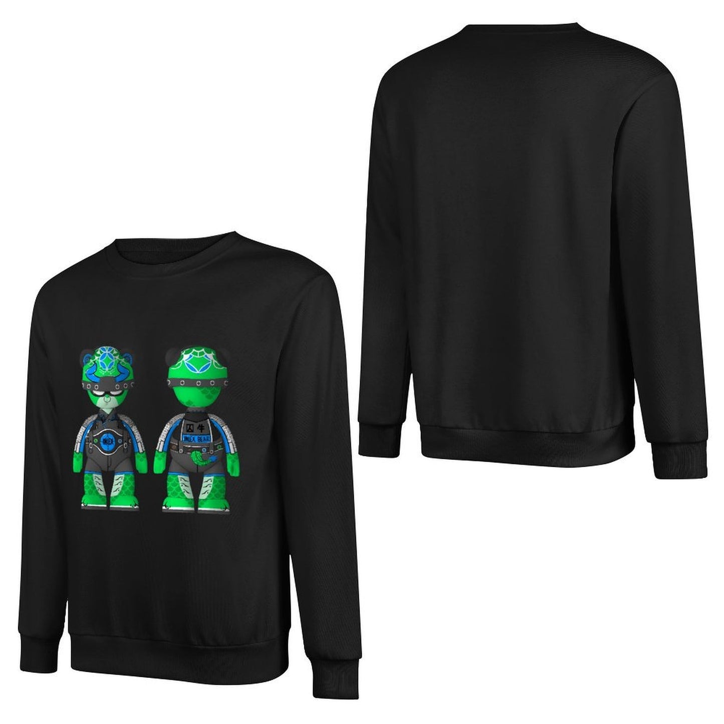 IPIB 250g Crew Neck Long Sleeve Sweatshirt Front GraphicCrew Neck Long Sleeve Sweatshirt6000095-7