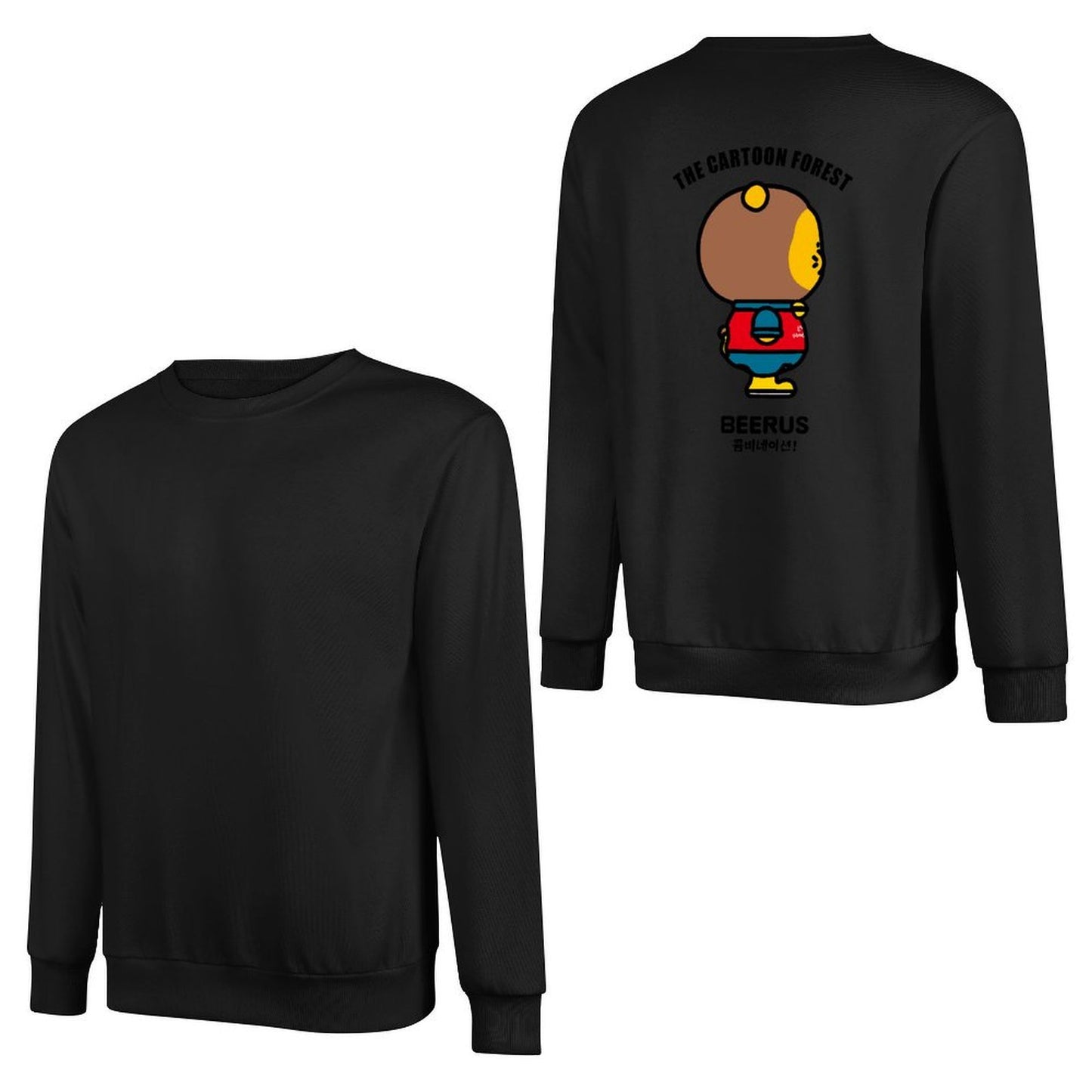 Crew Neck Long Sleeve Sweatshirt 4000651