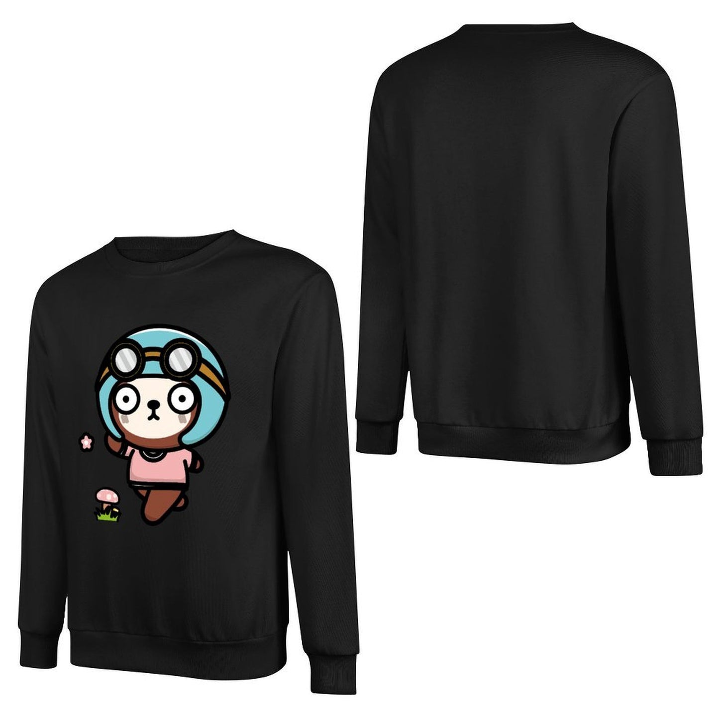 IPBR 250g Crew Neck Long Sleeve Sweatshirt Front GraphicCrew Neck Long Sleeve Sweatshirt4001252