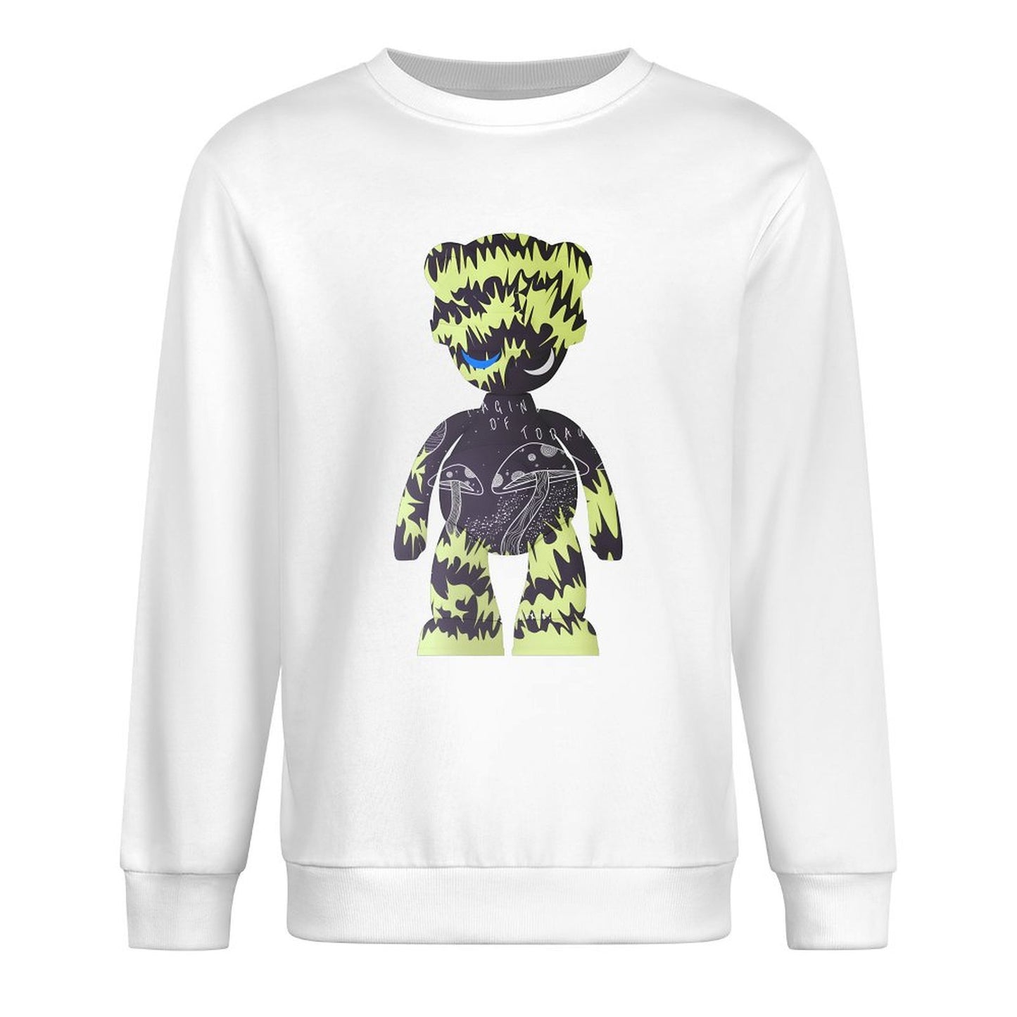 Long Sleeve With Front PatternUnisex Double-Stitched