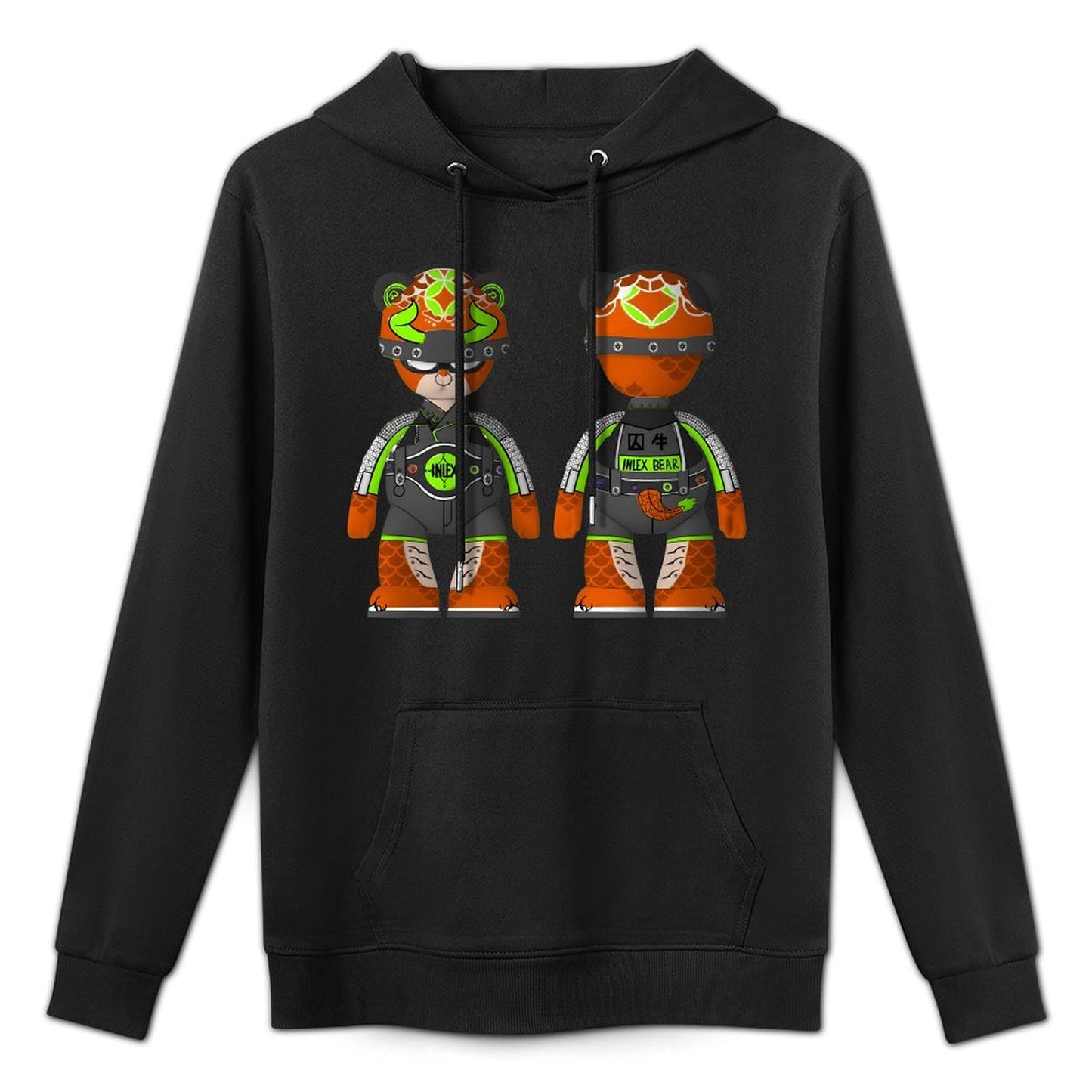 IPIB 250g Hooded Pocket Sweatshirt Front GraphicMen's Hooded  Sweatshirt6000095-2