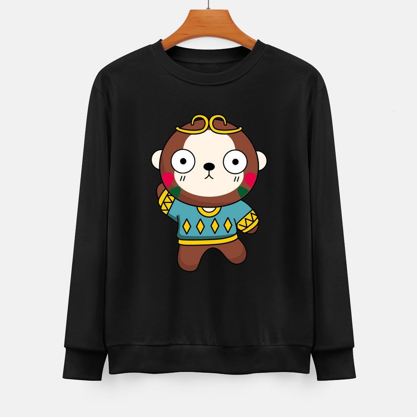 IPBR 250g Crew Neck Long Sleeve Sweatshirt Front GraphicCrew Neck Long Sleeve Sweatshirt4000770