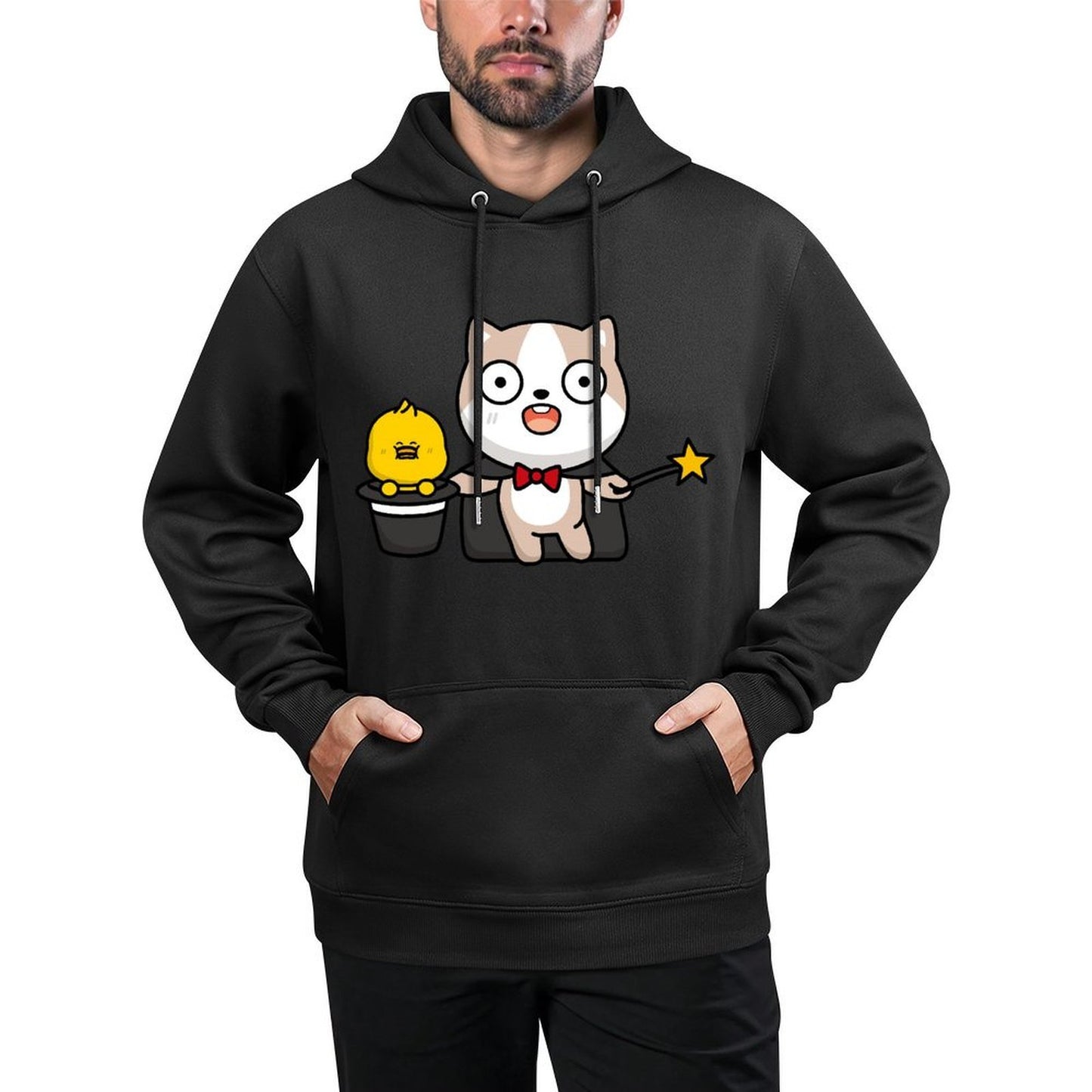 IPBR 250g Hooded Pocket Sweatshirt Front GraphicMen's Hooded  Sweatshirt4000102