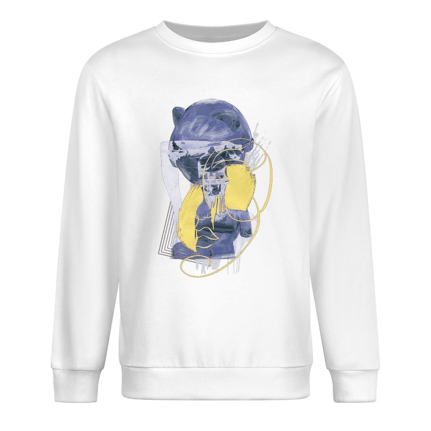 IPIB 250g Crew Neck Long Sleeve Sweatshirt Front GraphicCrew Neck Long Sleeve Sweatshirt6000019-2