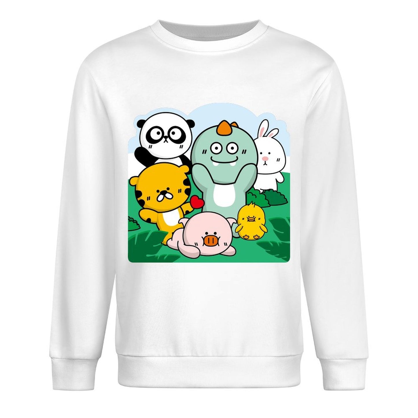 IPBR 250g Crew Neck Long Sleeve Sweatshirt Front GraphicCrew Neck Long Sleeve Sweatshirt4000746