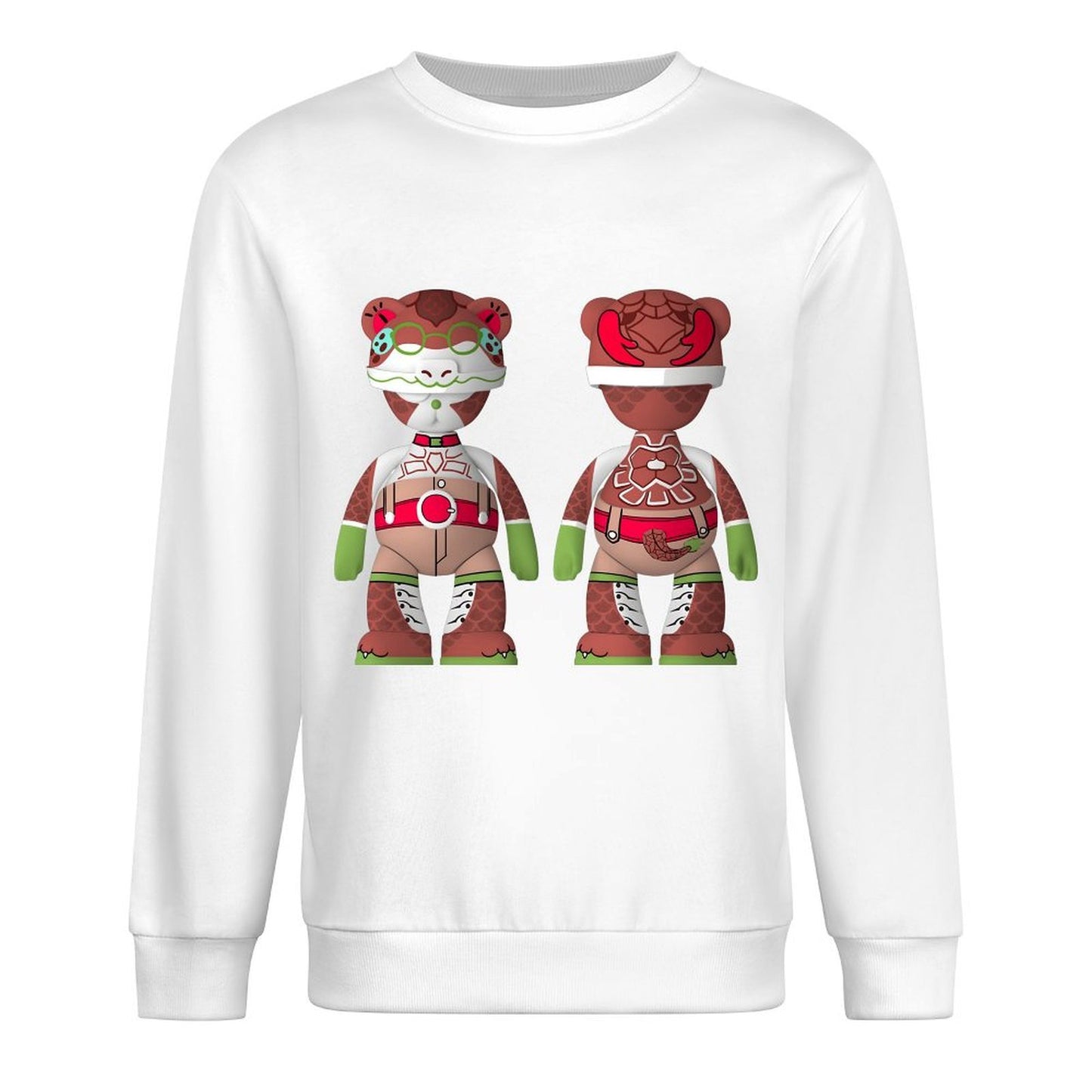 IPIB 250g Crew Neck Long Sleeve Sweatshirt Front GraphicCrew Neck Long Sleeve Sweatshirt6000075-1