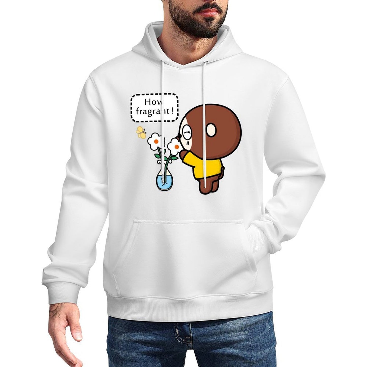 IPBR 250g Hooded Pocket Sweatshirt Front GraphicMen's Hooded  Sweatshirt4001514