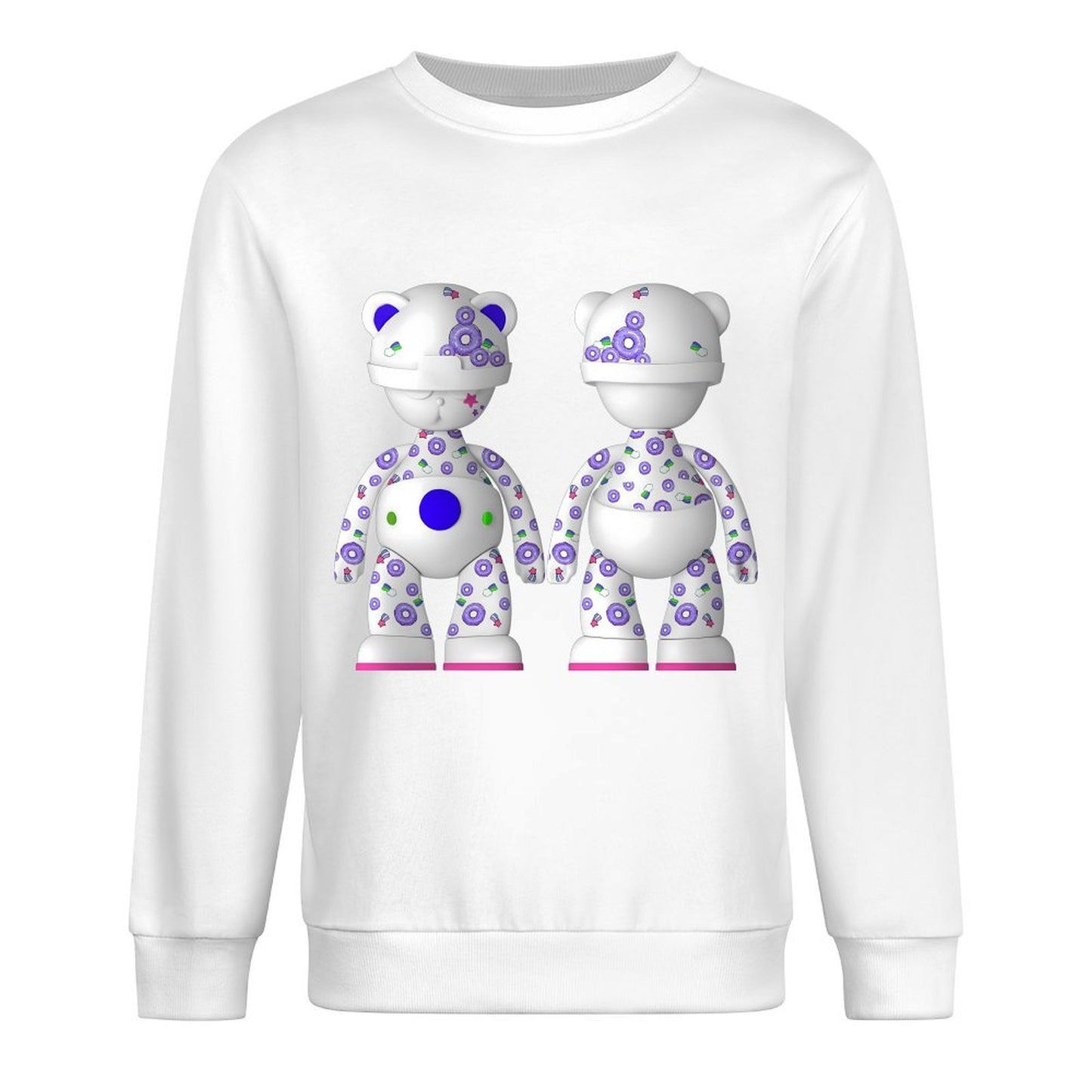 IPIB 250g Crew Neck Long Sleeve Sweatshirt Front GraphicCrew Neck Long Sleeve Sweatshirt6000097-8