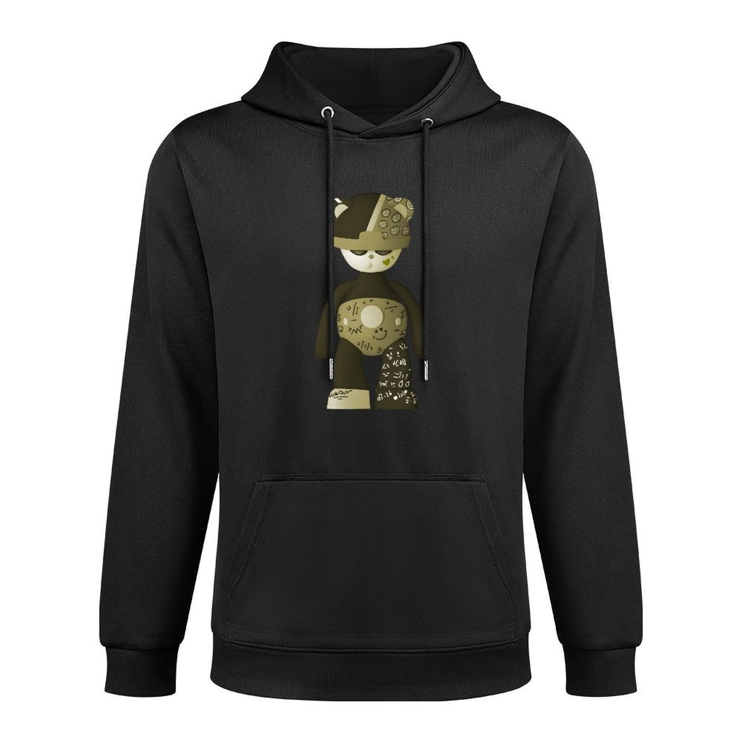 IPIB 250g Hooded Pocket Sweatshirt Front GraphicMen's Hooded  Sweatshirt6000107-2
